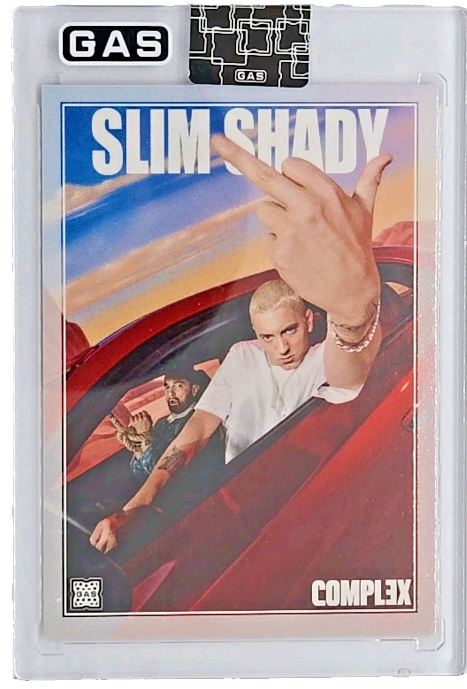 EMINEM SLIM SHADY 2024 COMPLEX X GAS #C-2 TRADING CARD EMINEM SLIM SHADY 2024 COMPLEX X GAS #C-2 TRADING CARD