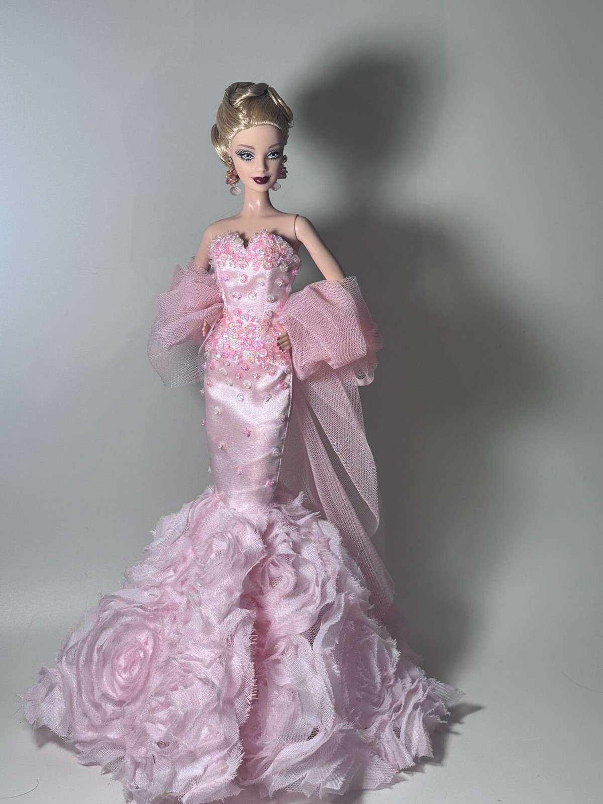 Mermaid Gown OOAK Dress 4 Silkstone Barbie Poppy Parker Integrity Toys FR Doll Mermaid Gown OOAK Dress 4 Silkstone Barbie Poppy Parker Integrity Toys FR Doll