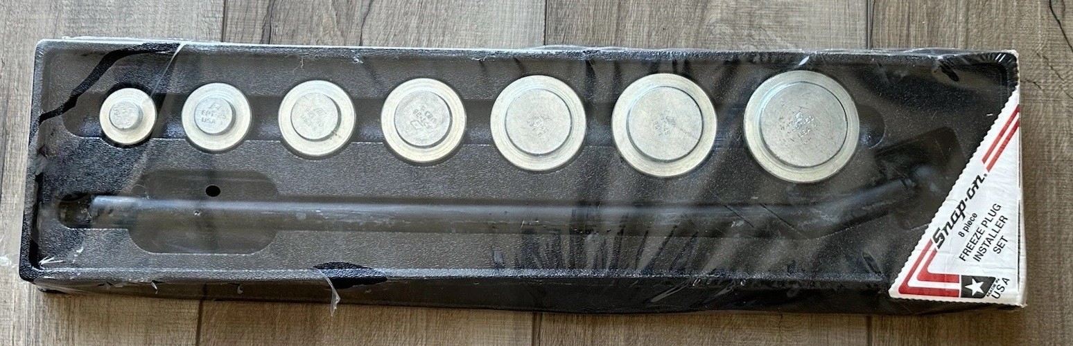 Snap On 8pc Metric Freeze Plug Installer Set FP16 20mm to 50mm