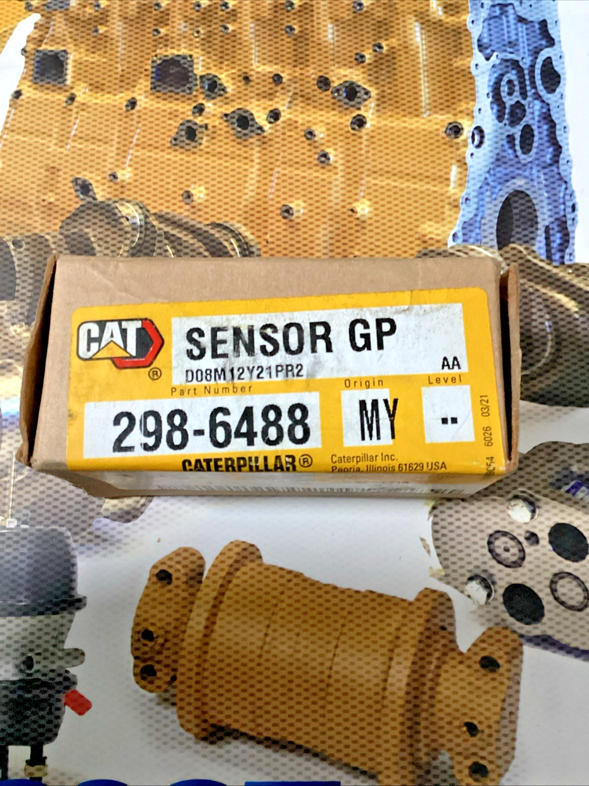 Analog Pressure Sensor CATERPILLAR CAT 298-6488 2986488 ENGINE C13 C15 3512E Analog Pressure Sensor CATERPILLAR CAT 298-6488 2986488 ENGINE C13 C15 3512E