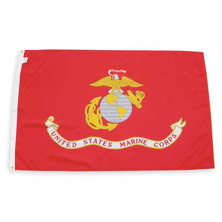 Annin Flagmakers 439005 Marine Flag, 3X5 Ft Annin Flagmakers 439005 Marine Flag, 3X5 Ft