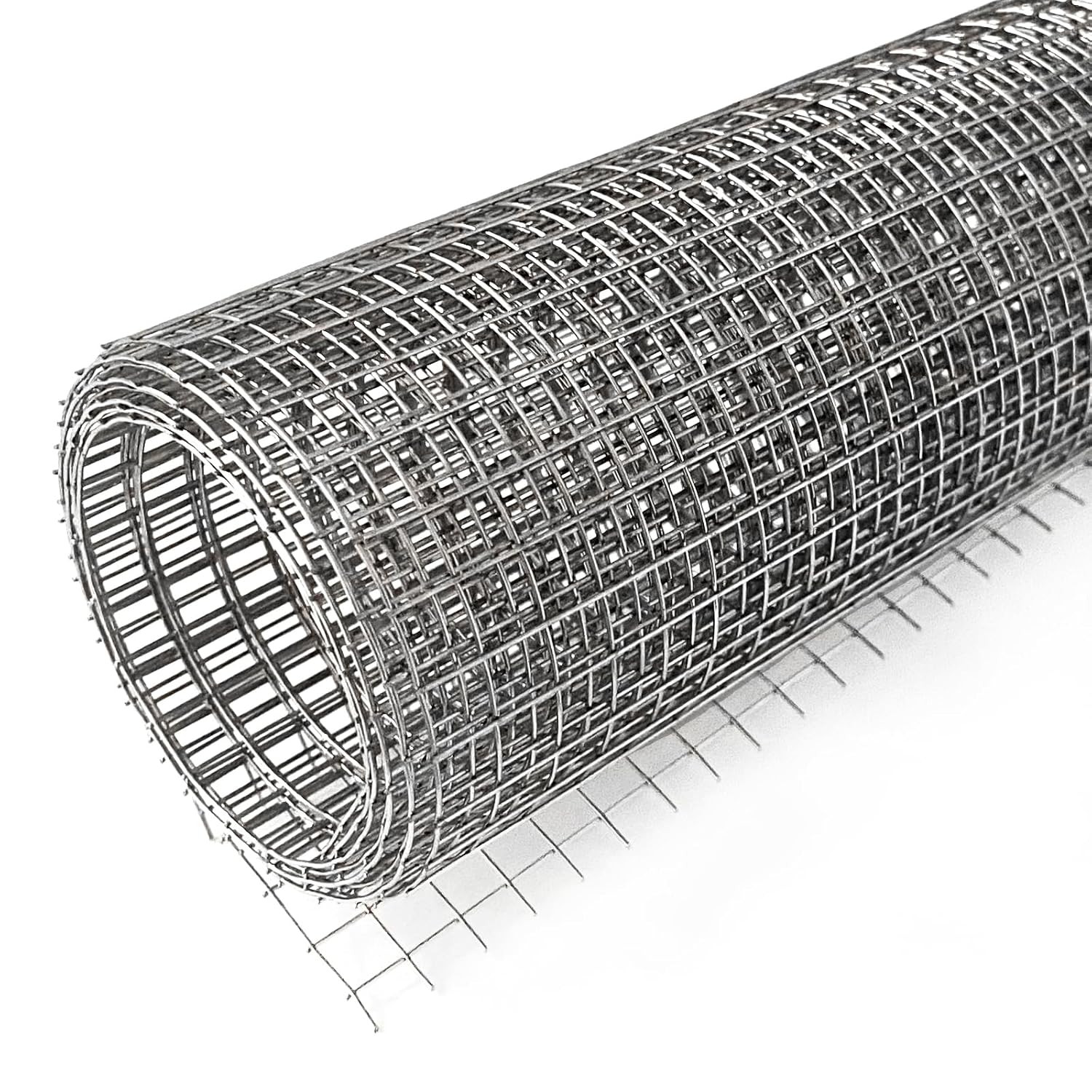 2-Pack 304 Stainless Steel Wire Mesh, 4 Mesh, 11.8x23.6in, Welded 2-Pack 304 Stainless Steel Wire Mesh, 4 Mesh, 11.8x23.6in, Welded