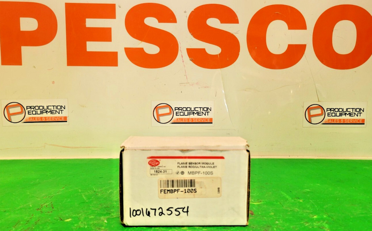 🟠FIREYE PF SERIES FLAME SENSOR MODULE 120 VAC PESSCO OFFERING 1 G052025-2-3 🗽