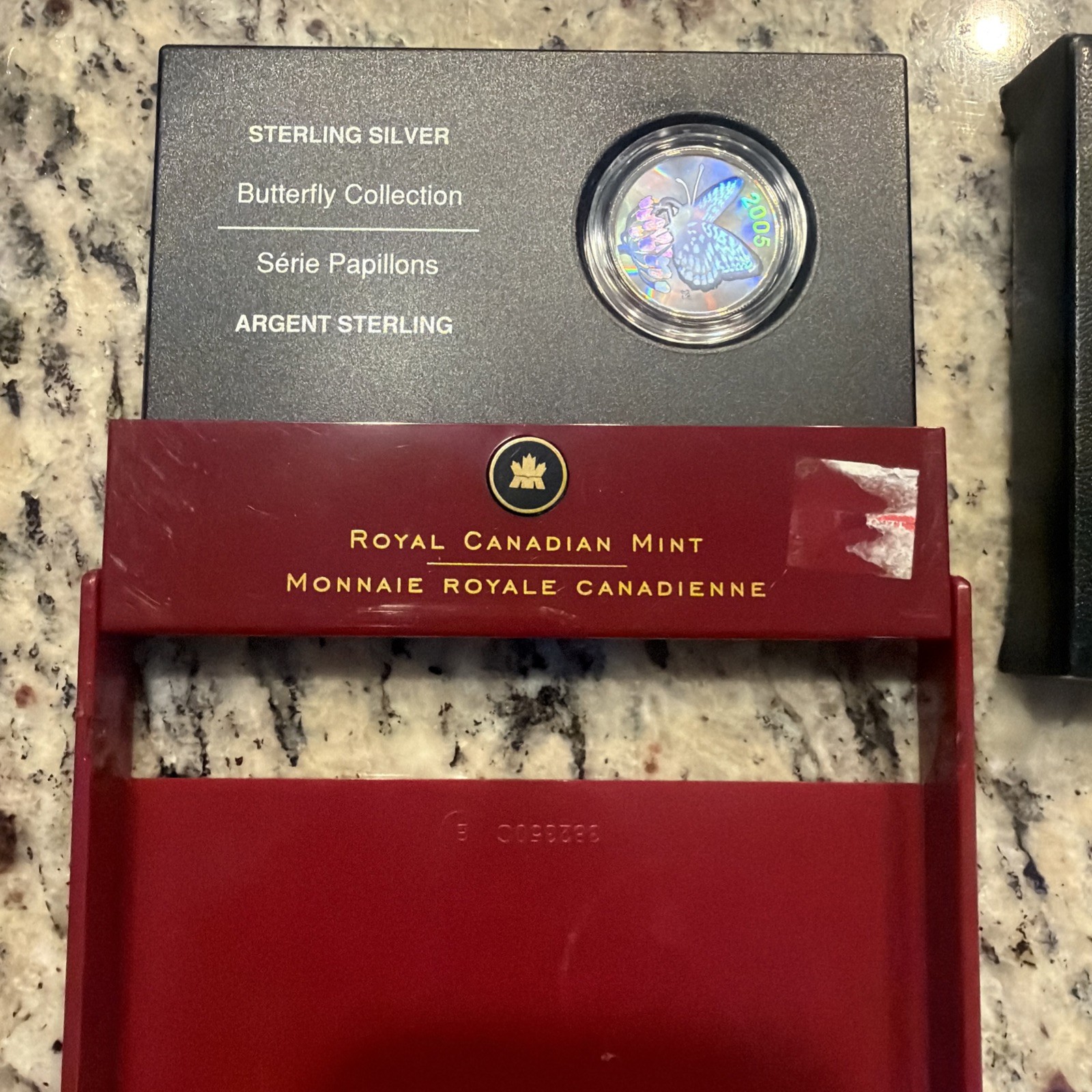 2005 Royal Canadian Mint Butterfly Collection Silvery Blue Silver Coin in OGP 2005 Royal Canadian Mint Butterfly Collection Silvery Blue Silver Coin in OGP