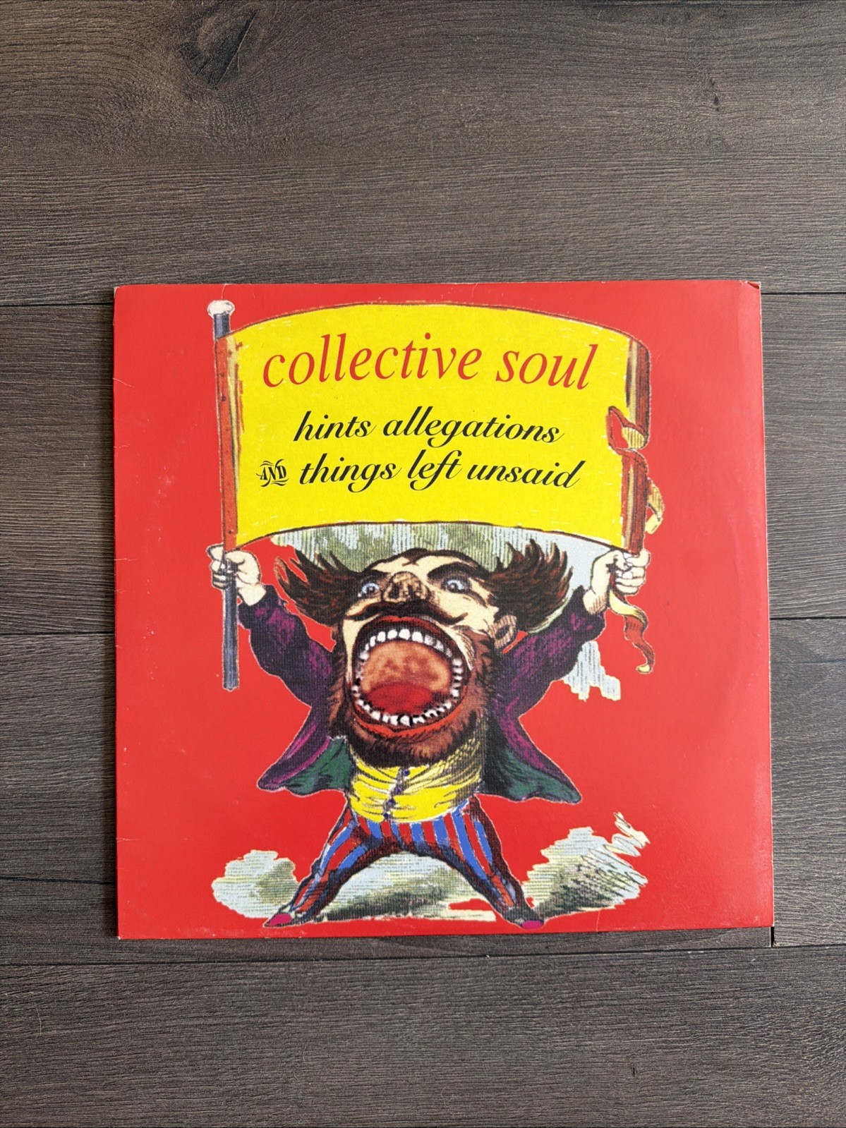 COLLECTIVE SOUL HINTS ALLEGATIONS AND THINGS LEFT UNSAID RARE RSD LP RED VINYL