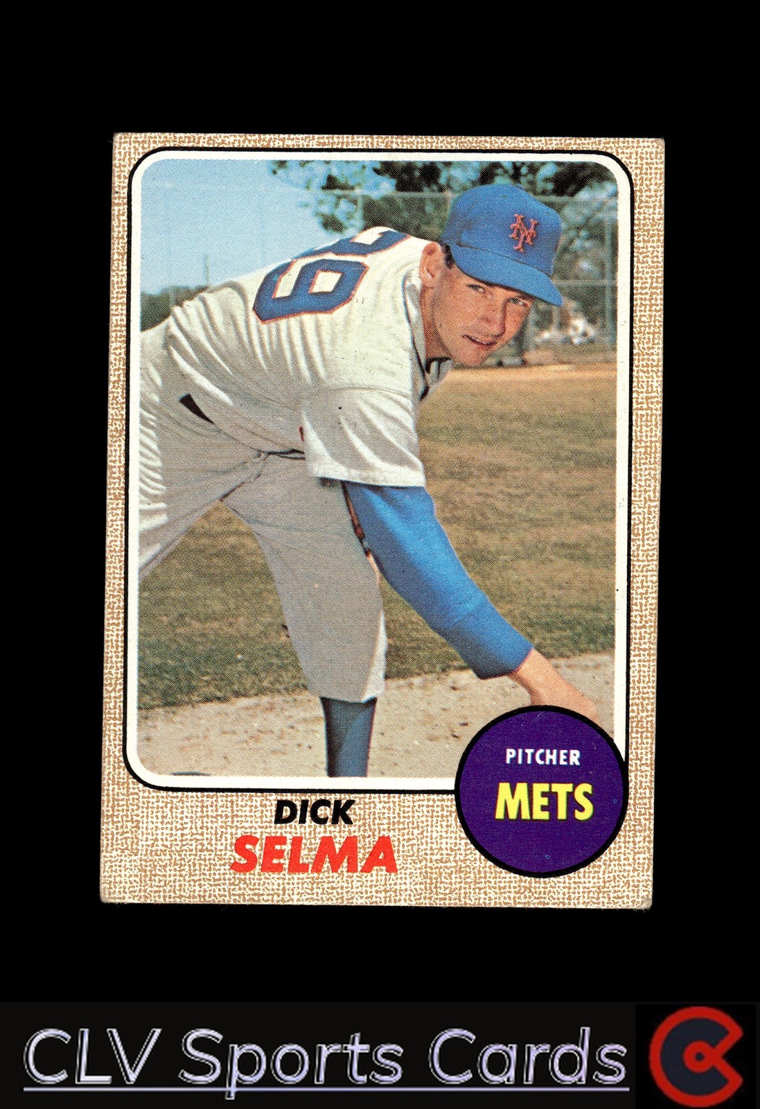 1968 Topps #556 Dick Selma