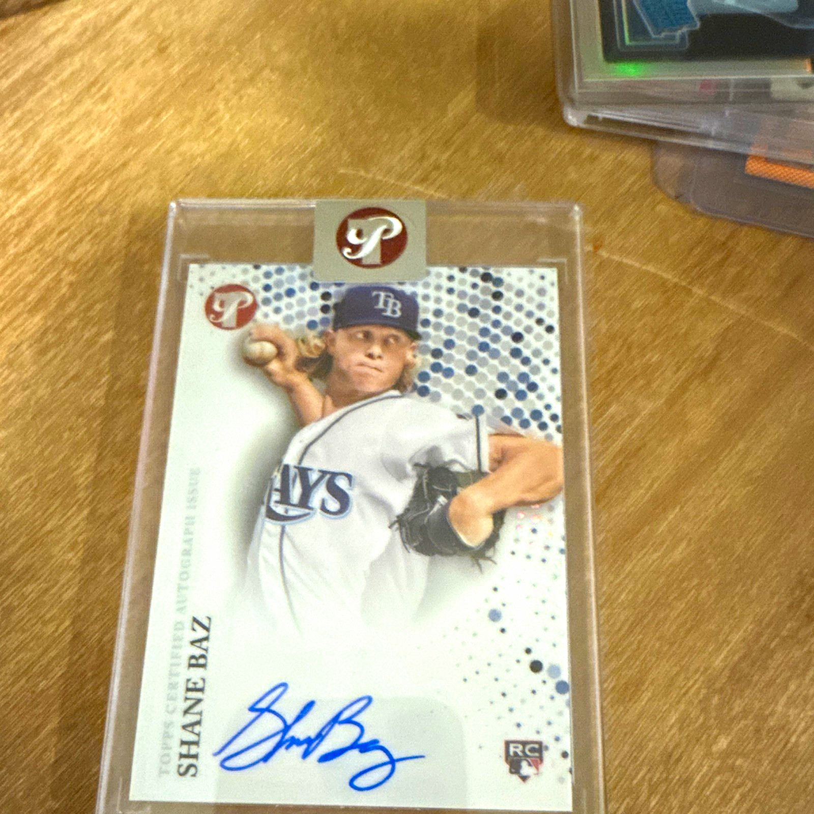Topps 2022 Pristine Pristine Autographs Shane Baz Rookie Auto #PA-SBA Rays Topps 2022 Pristine Pristine Autographs Shane Baz Rookie Auto #PA-SBA Rays