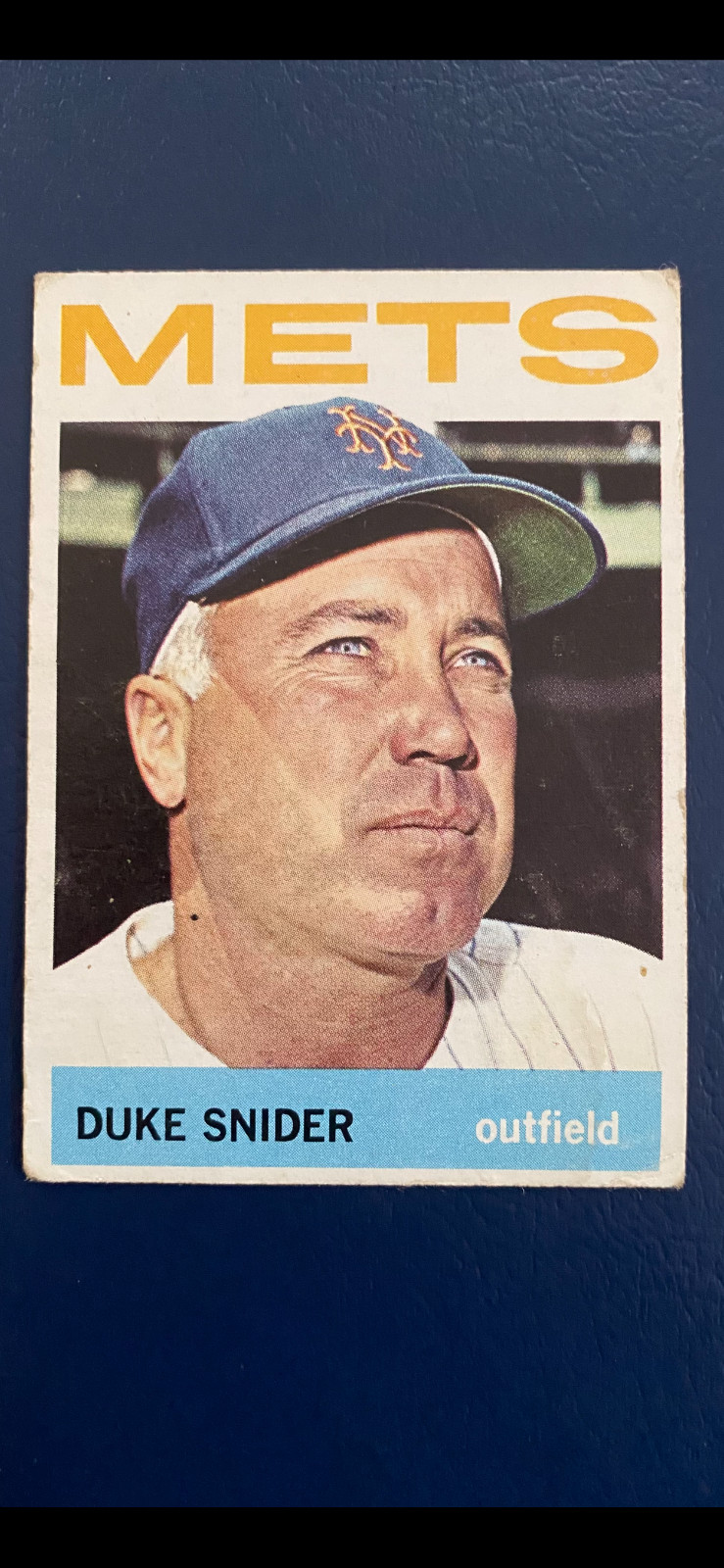 1964 Topps - Duke Snider #155 New York Mets (HOF) VG 1964 Topps - Duke Snider #155 New York Mets (HOF) VG