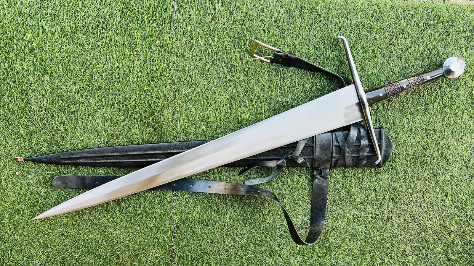 34.1 inches blade Replica Alexandria Sword - Hand-Forged-Custom made -Decorative