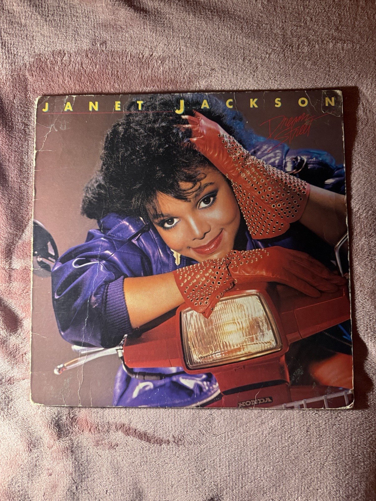 JANET JACKSON — DREAM STREET — vinyl record SP-4962 —- 1984
