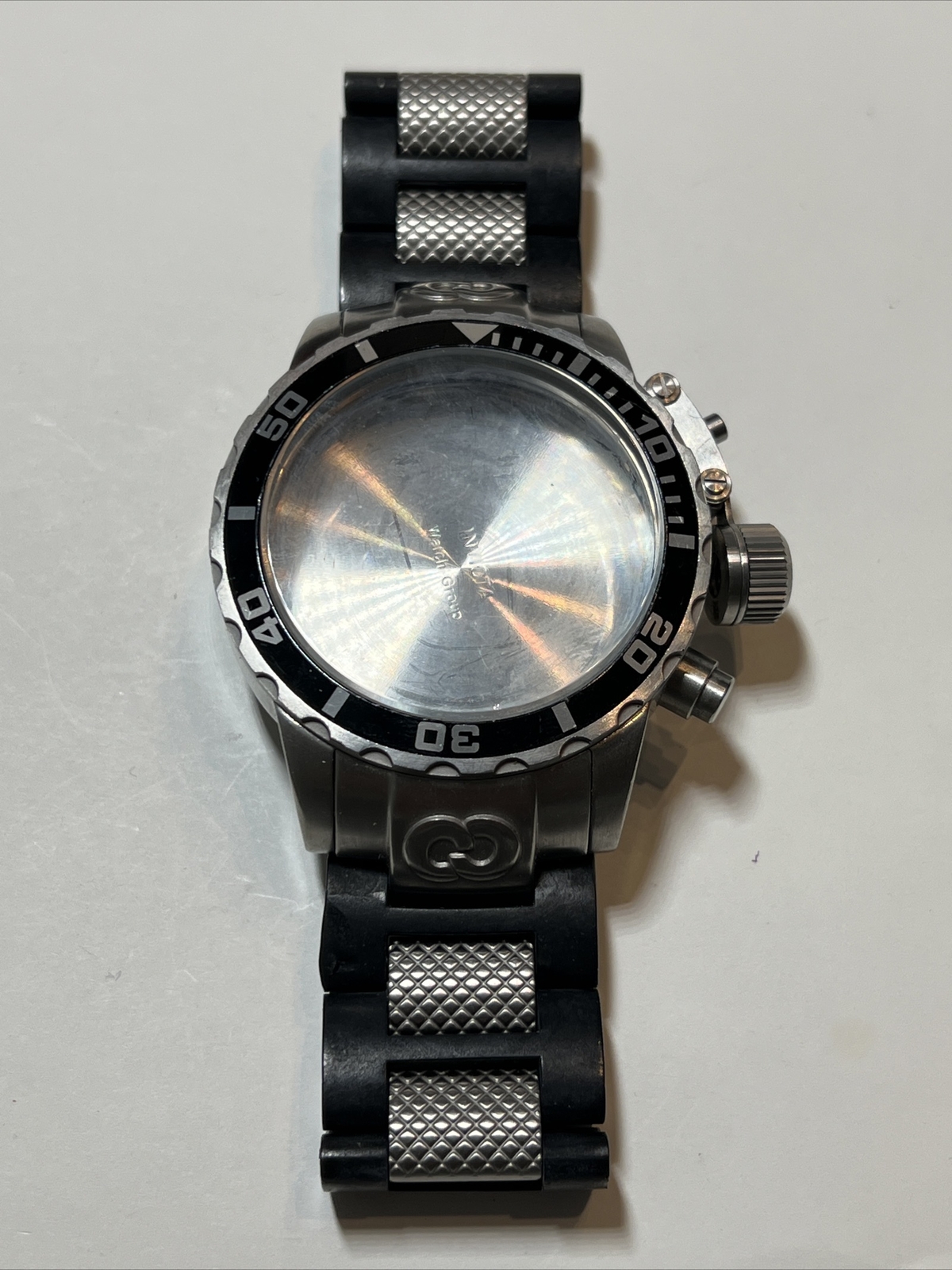 Invicta Corduba watch case chronograph Empty No Movement..