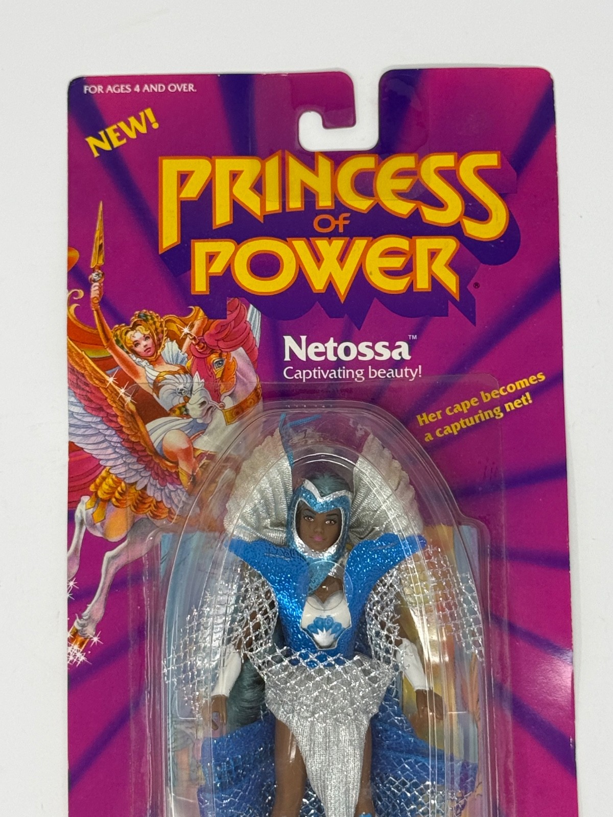 Vintage 1986 Mattel Princess of Power Netossa MOC Sealed She-Ra MOTU Rare