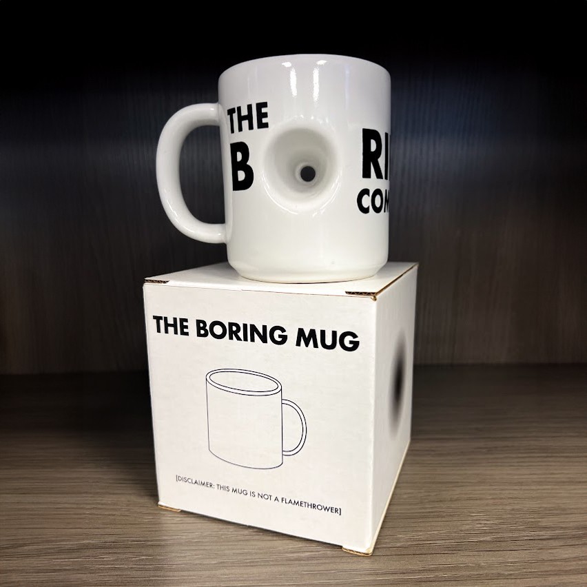 🕳️ Boring Company Coffee Mug - Official Coffee Mug 🔥 NEW TESLA, ELON, TRUMP 