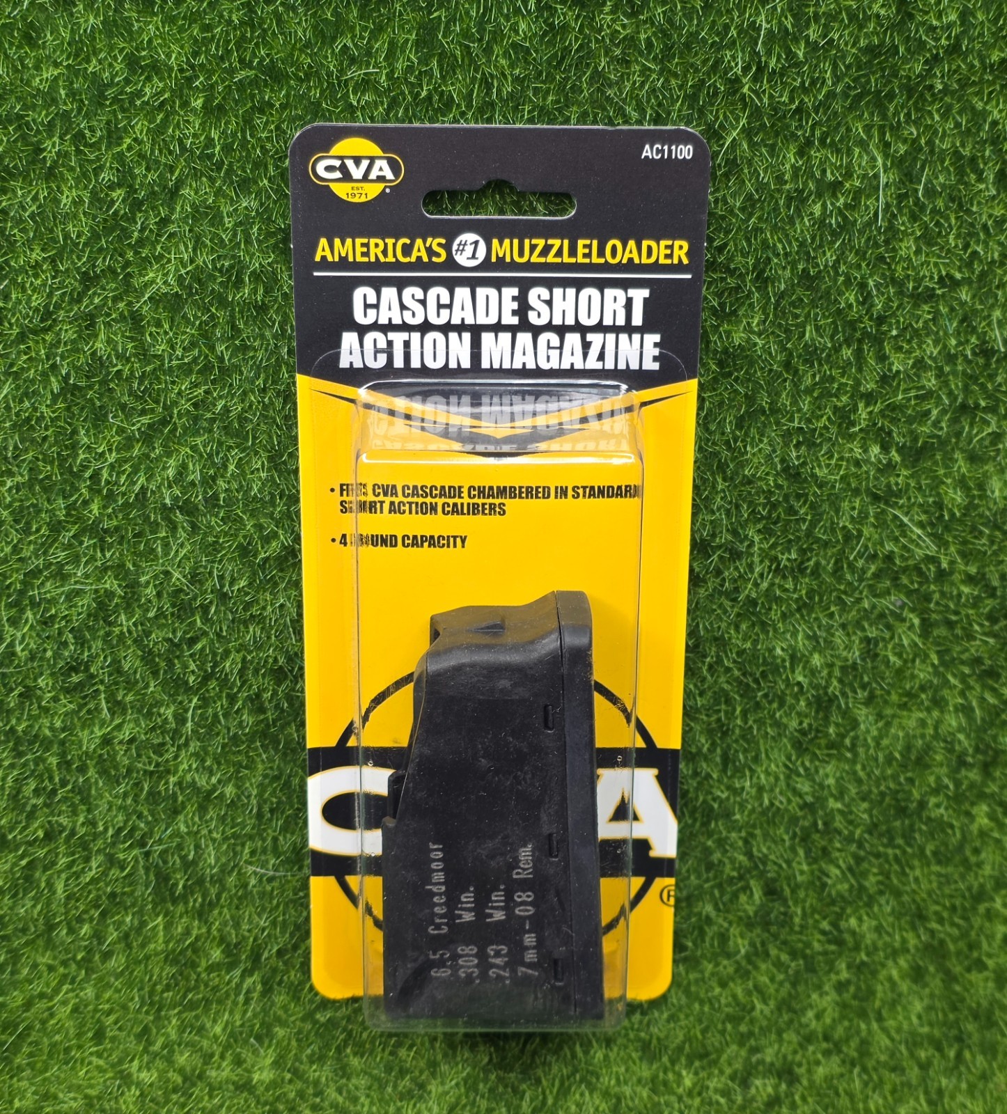 CVA Cascade 4-Round Rifle Magazine .243/.308 Win Short Action – AC1100