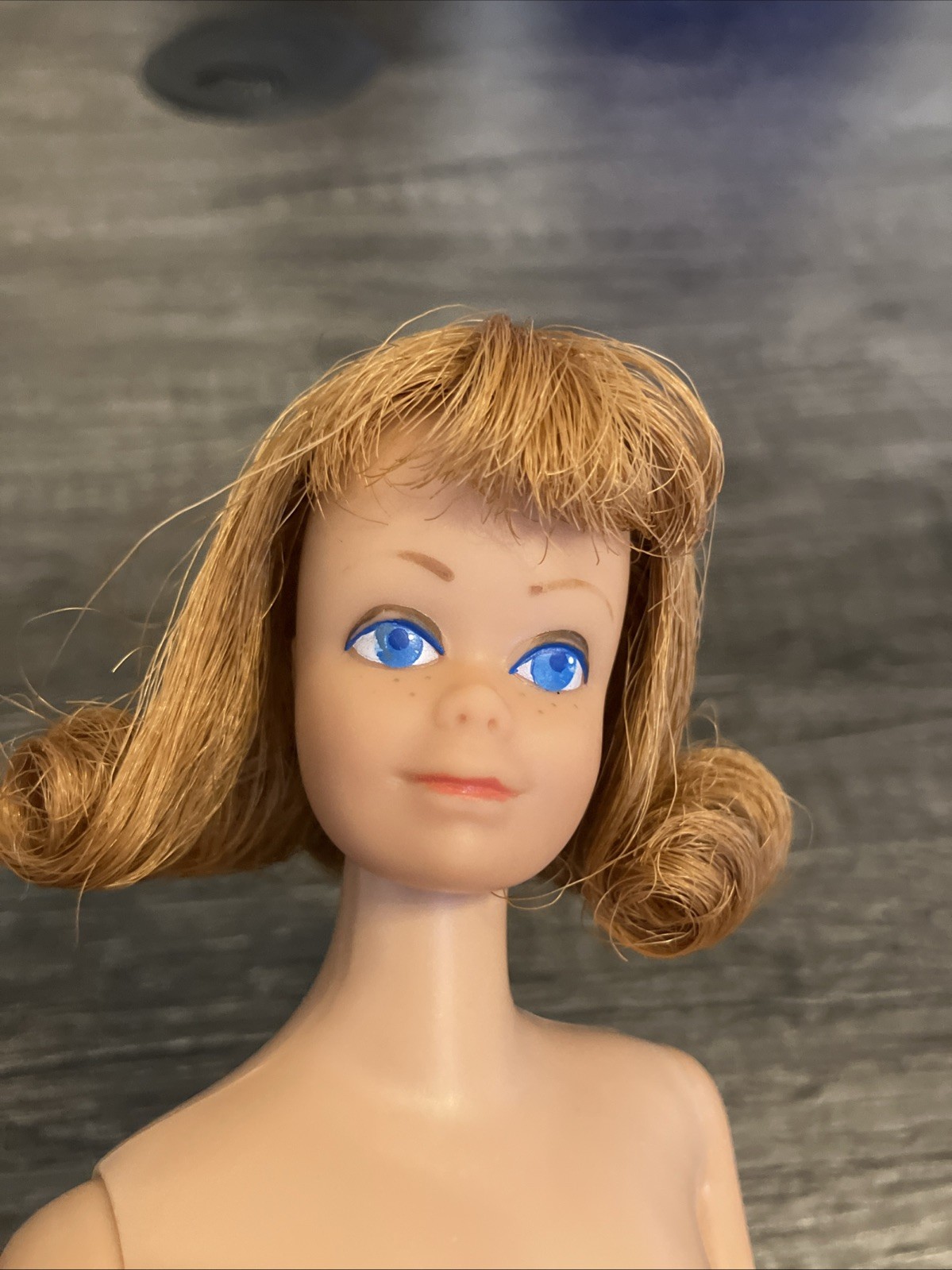 Vintage Barbie Doll 860 Straight Leg Titian Midge by Mattel 1964 - CUTE