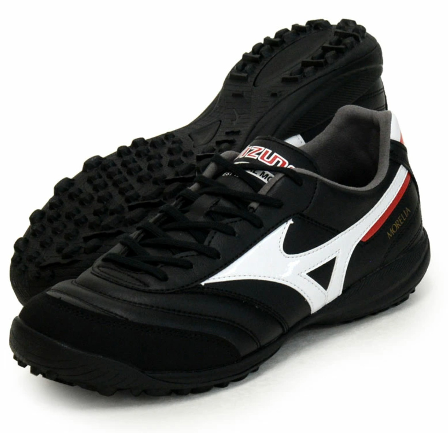 Mizuno JAPAN Morelia Pro TF Indoor Soccer Football Turf Shoes Q1GB2513 Black