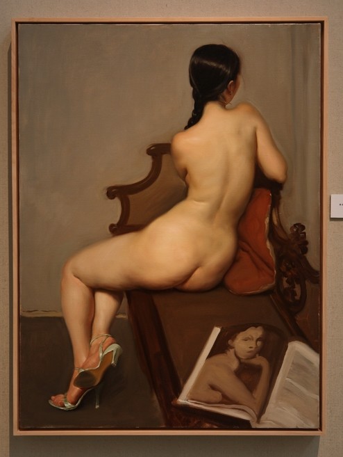 Hand Painted Oil Painting art Chinese Female woman Nude On Canvas 24\
