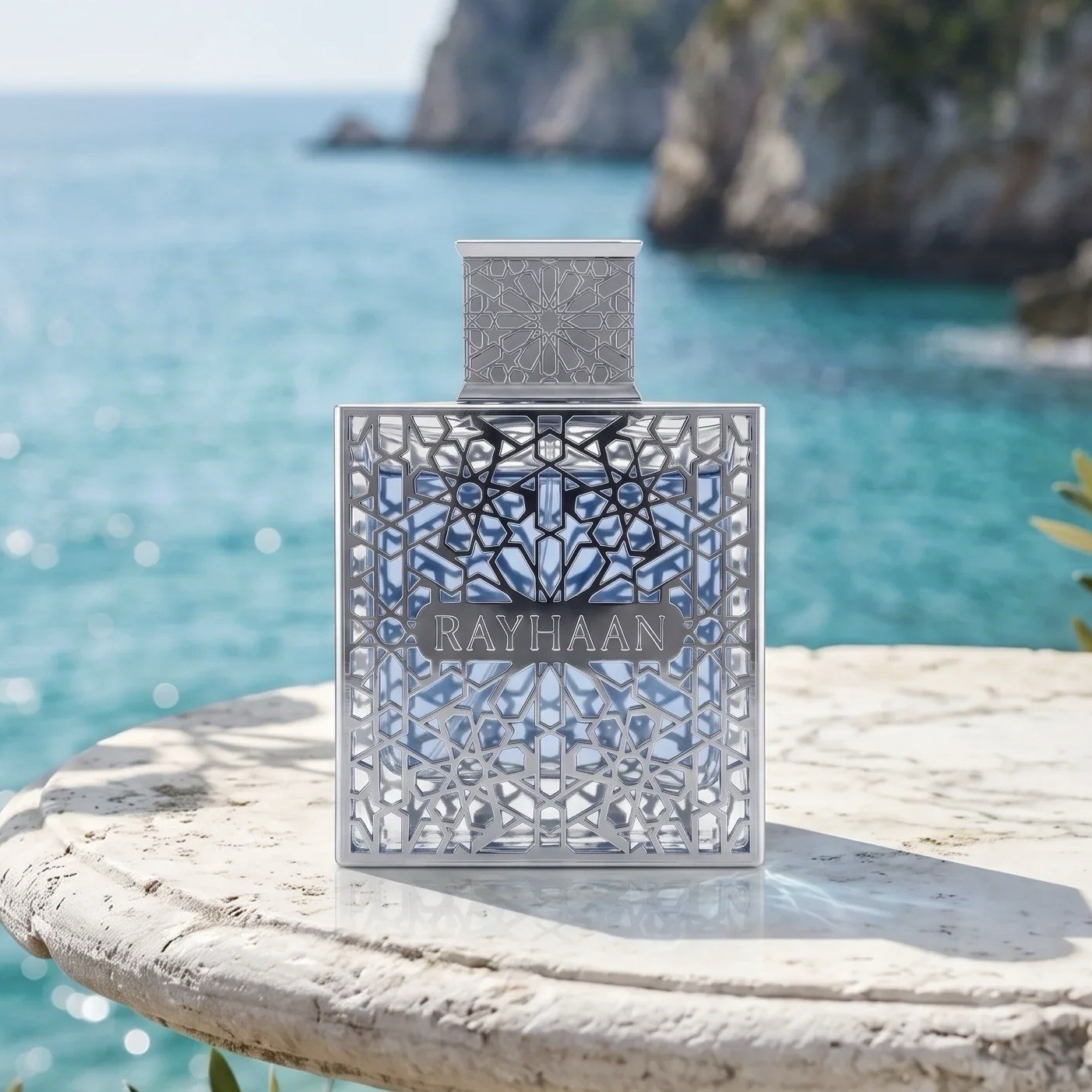 Rayhaan Aquatica Eau de Parfum Spray for Men 3.4 fl oz / 100 ml New Sealed