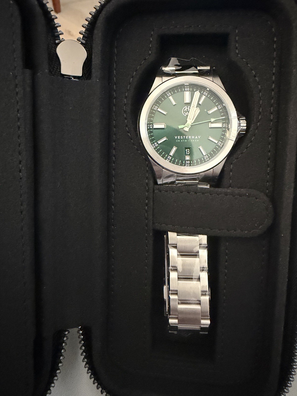 Henry Archer Vesterhav Green Tide 40mm Watch Henry Archer Vesterhav Green Tide 40mm Watch
