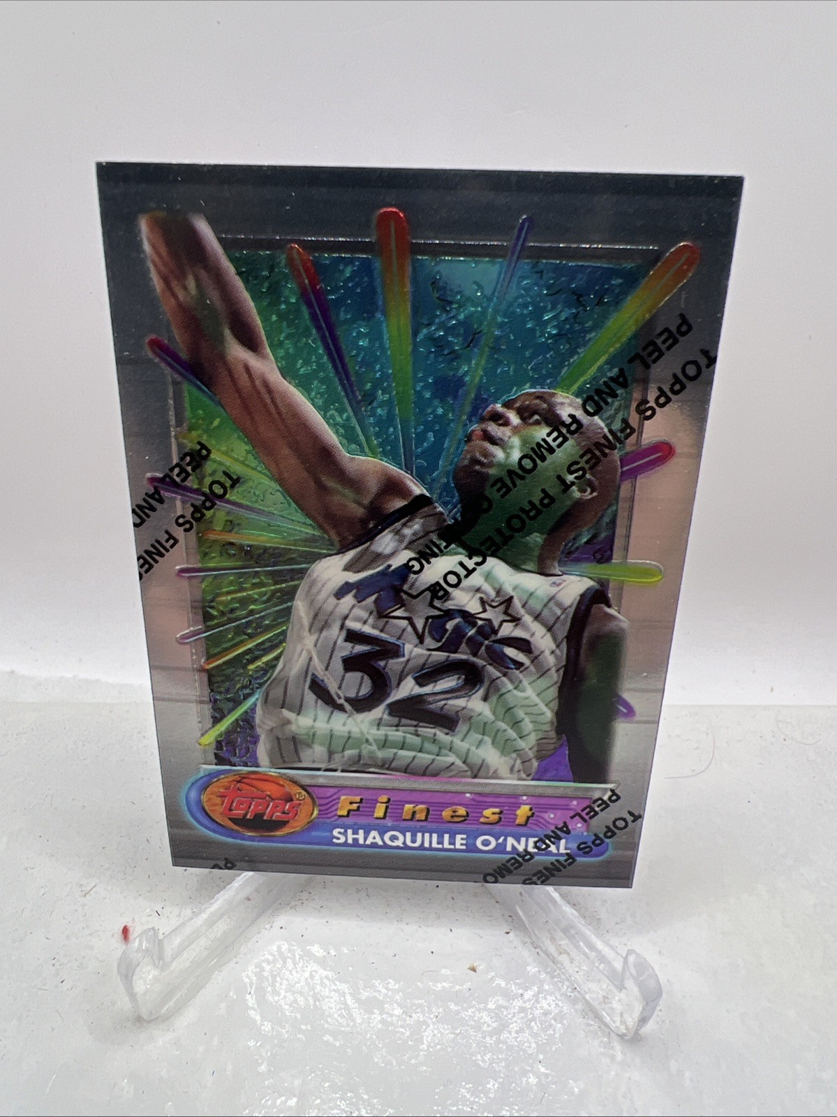 1994-95 Topps Finest - Shaquille O\'Neal #32