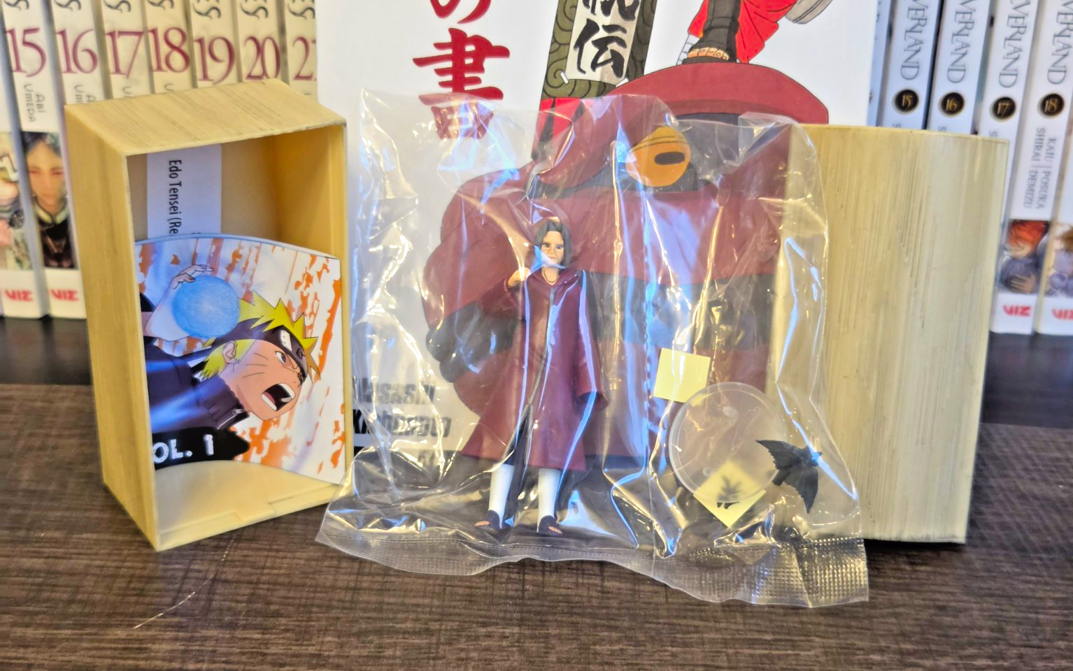 Naruto Edo Tensei (Reanimated Capsule) Itachi Version Unopened Packaging