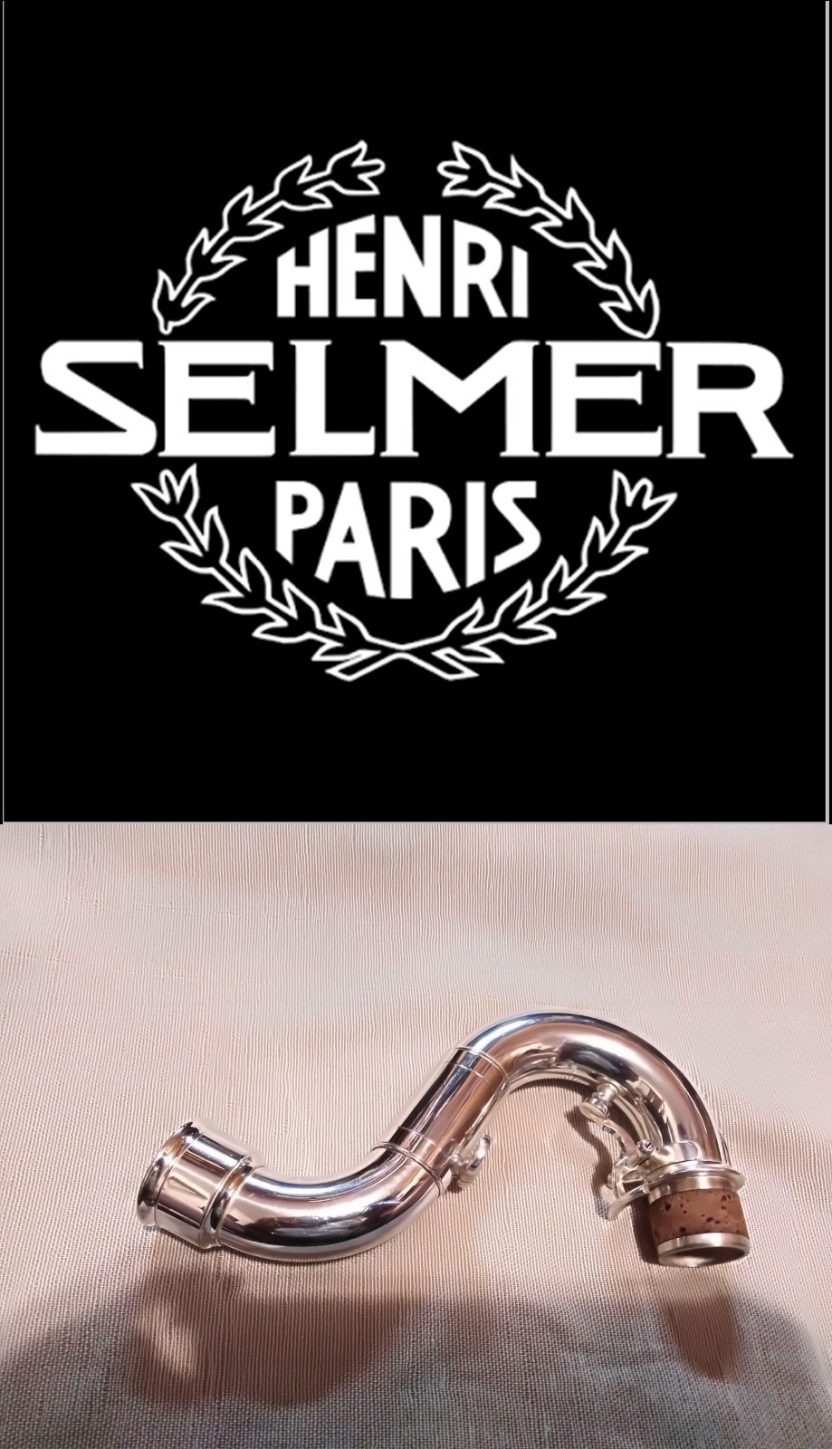 Selmer Paris bass clarinet neck Excellent clarinet bass clarinet