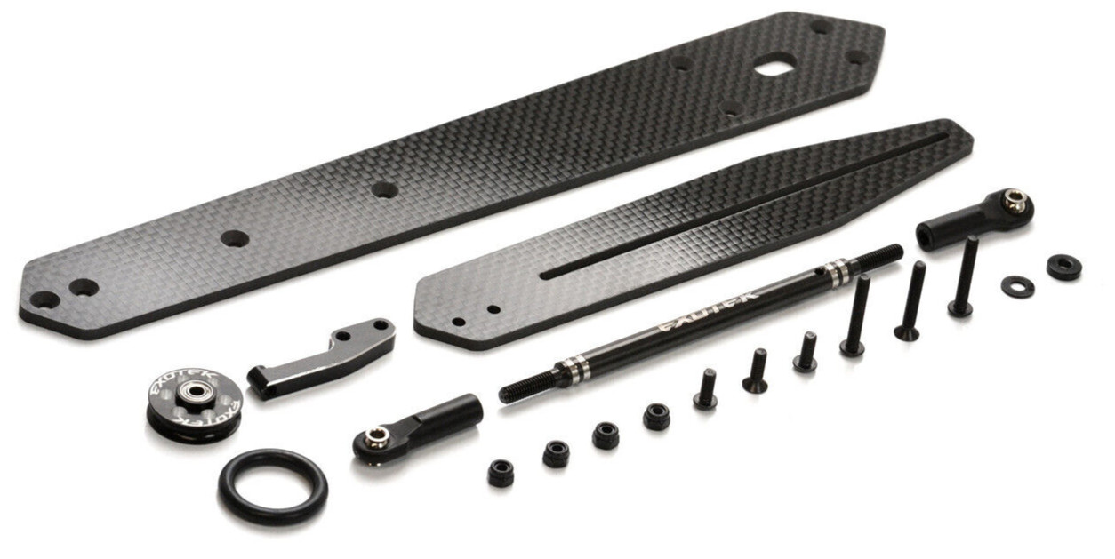 Exotek Losi 22S Carbon Fiber Adjustable Wheelie Bar 2192
