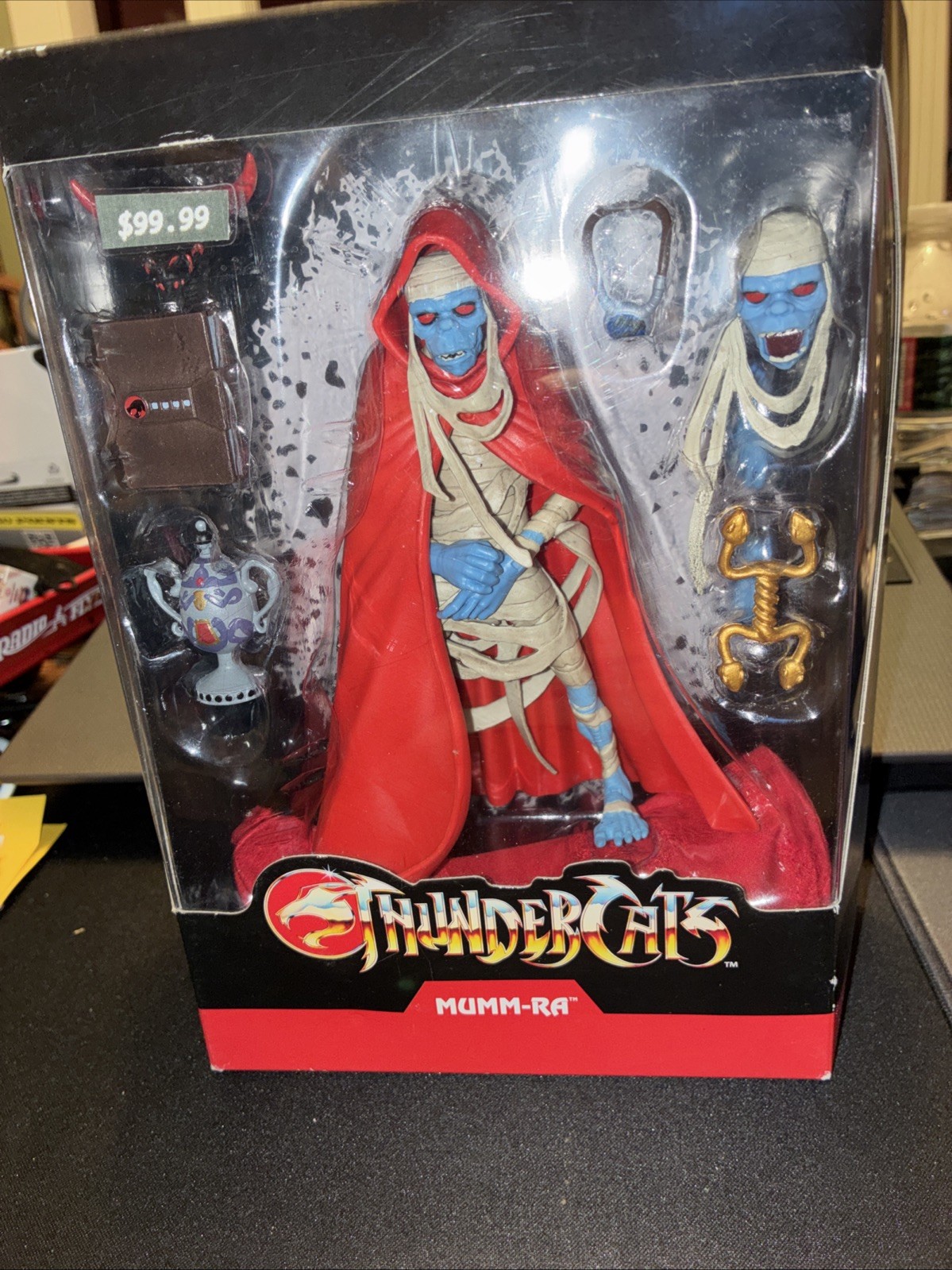 THUNDERCATS HUMM-RA ACTION FIGURE - Brand New In Box w Accessories. Super 7 Toys