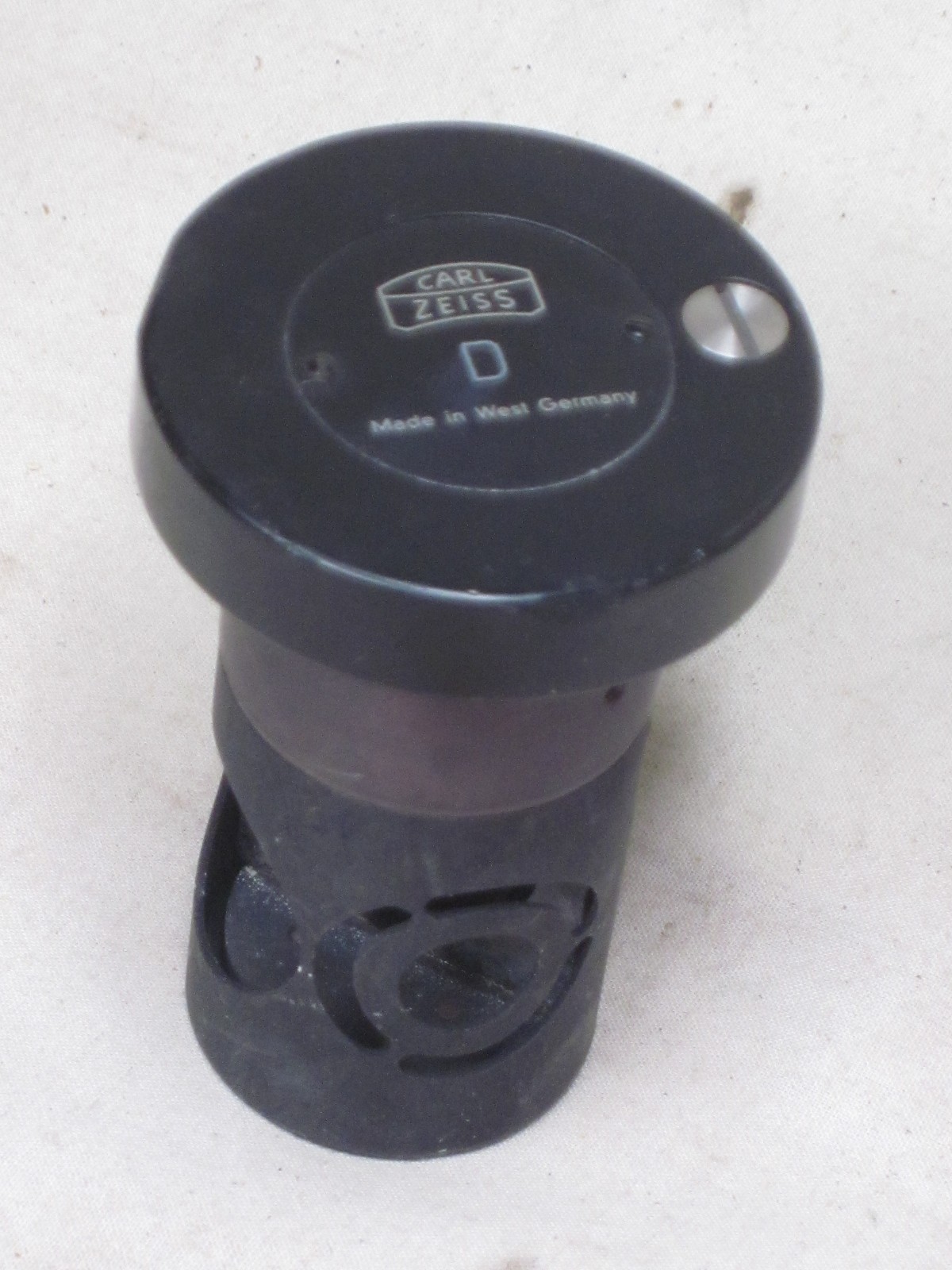 vintage CARL ZEISS D microscope adapter vertical illuminator deflecting lens