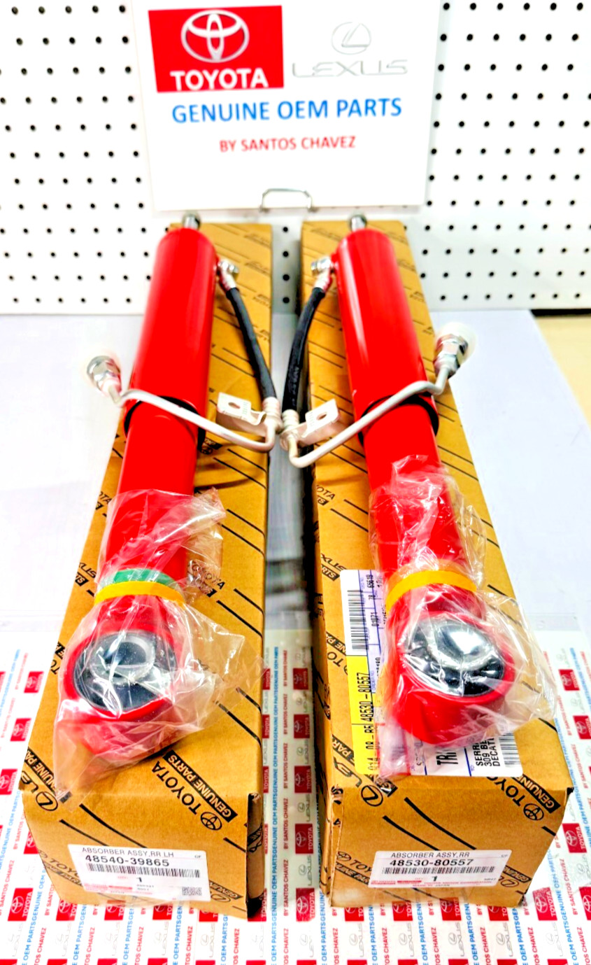 2010-2024 4Runner 4WD  4.0L V6 Rear R/L  Shock Absorbers  Set GENUINE OEM PART