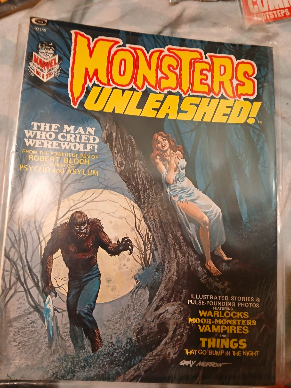 Marvel Monsters Unleashed Man Who Cried Werewolf Robert Bloch Gary Morrow Marvel Monsters Unleashed Man Who Cried Werewolf Robert Bloch Gary Morrow