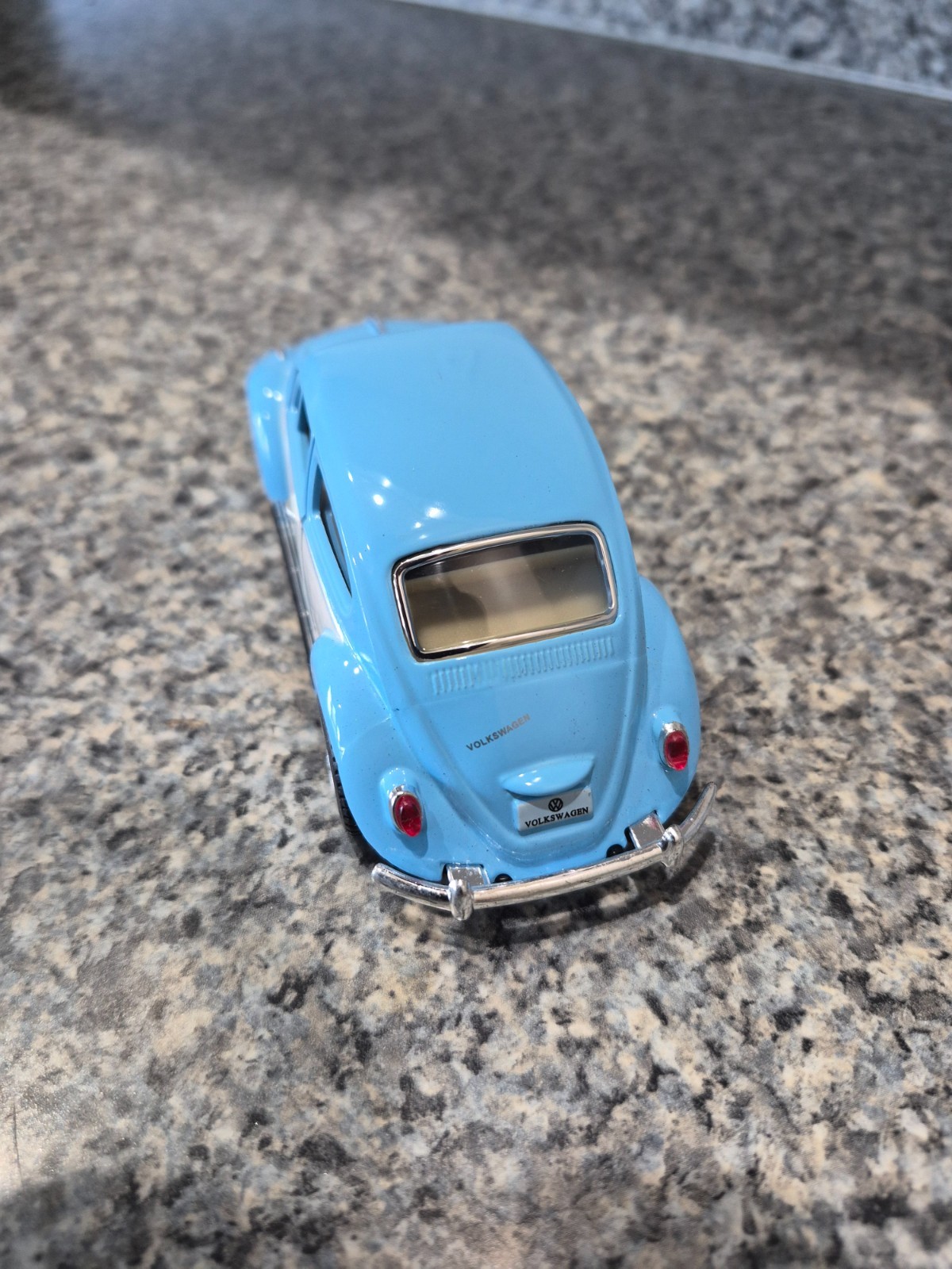 1967 VW Classic Beetle   ( Blue w/ two tone )