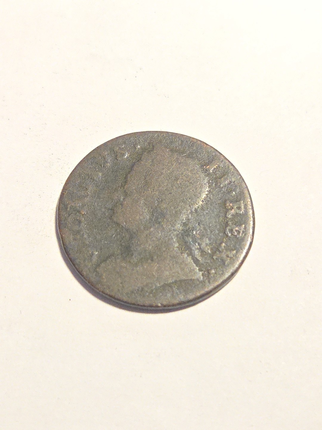 1740s - 1750s George II Half Penny British Coin - Lot BT799