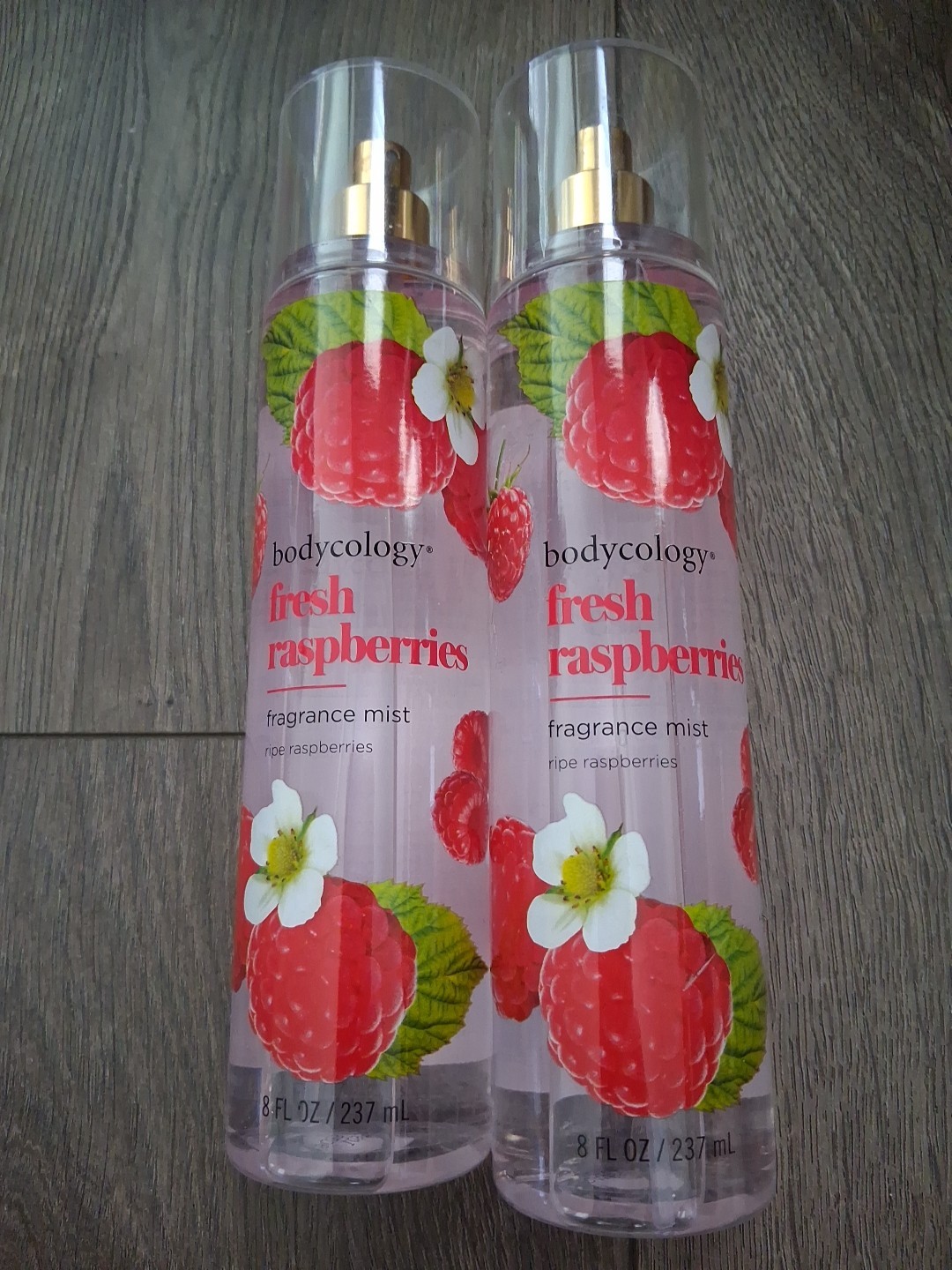 Bodycology Fresh Raspberries by Bodycology Fragrance Mist Spray 8 oz Lot Of 2 Bodycology Fresh Raspberries by Bodycology Fragrance Mist Spray 8 oz Lot Of 2