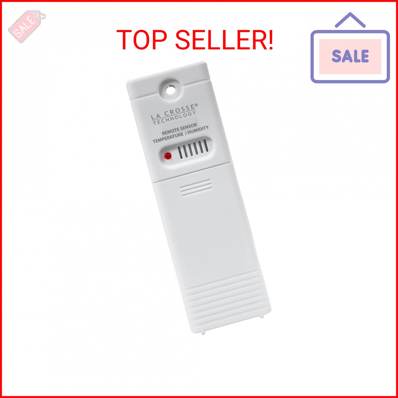 La Crosse Technology Wireless Outdoor Temperature & Humidity Sensor - Wall Mount La Crosse Technology Wireless Outdoor Temperature & Humidity Sensor - Wall Mount