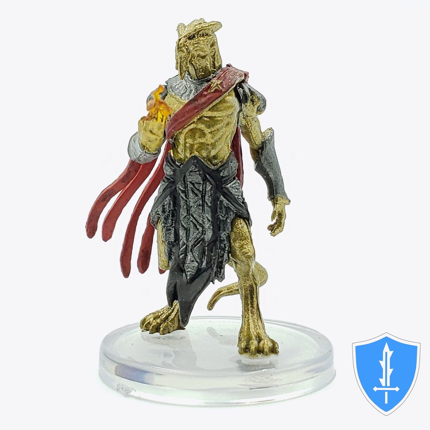 Aurak Draconian - Warband Monster Pack Icons of the Realms D&D Miniature