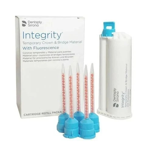Dentsply Integrity Temporary Crown and Bridge Dental Material Cartridge Shade A2 Dentsply Integrity Temporary Crown and Bridge Dental Material Cartridge Shade A2