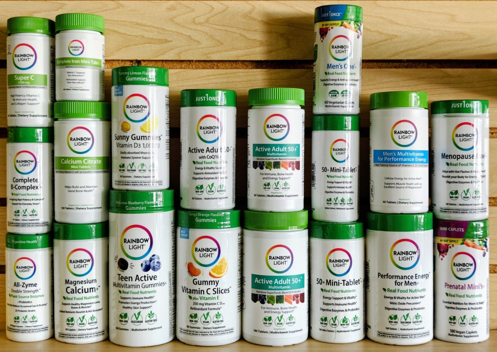 RAINBOW LIGHT VITAMINS RAINBOW LIGHT VITAMINS