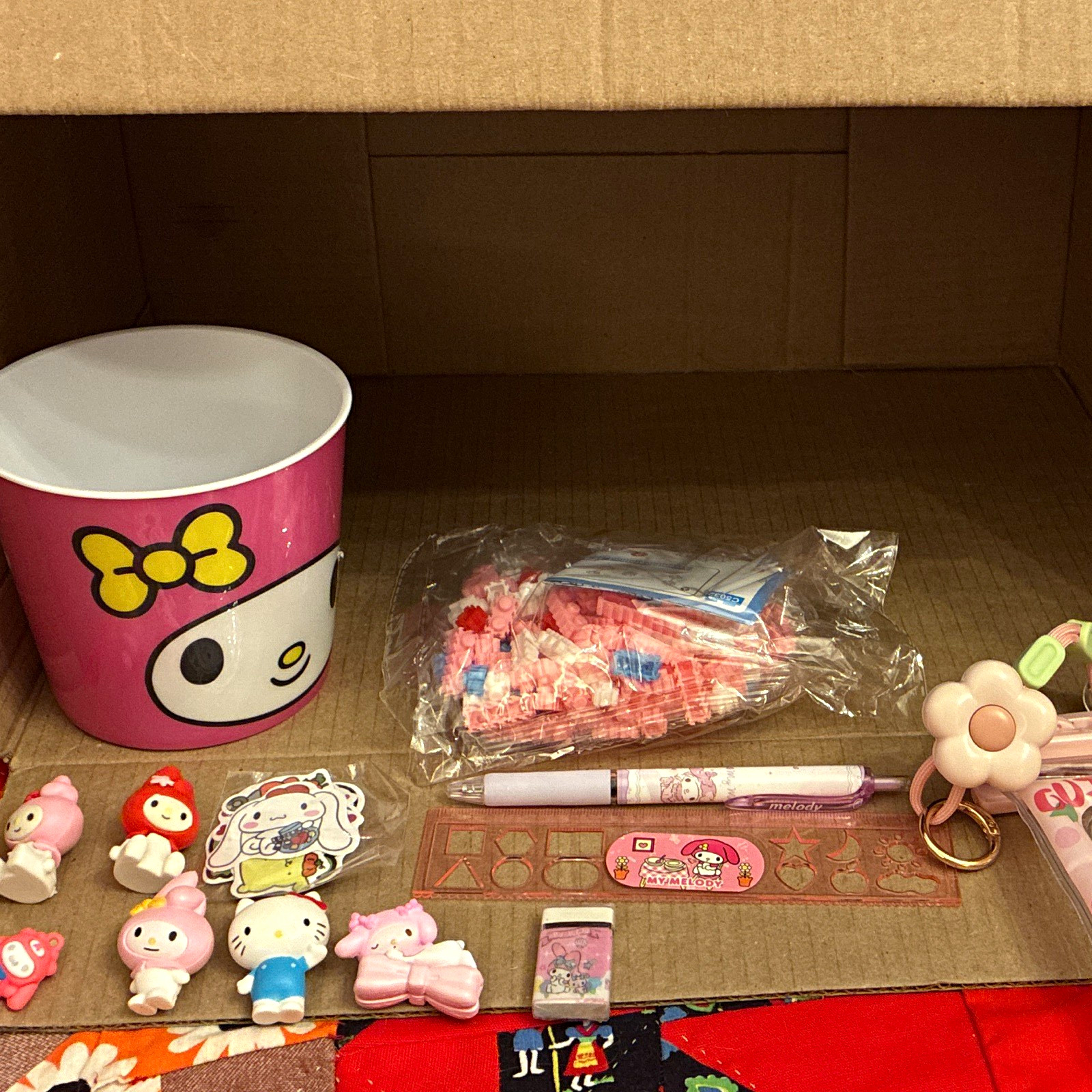 Sanrio My Melody building blocks, phone case Stationery & Accessories Mixed Lot Sanrio My Melody building blocks, phone case Stationery & Accessories Mixed Lot