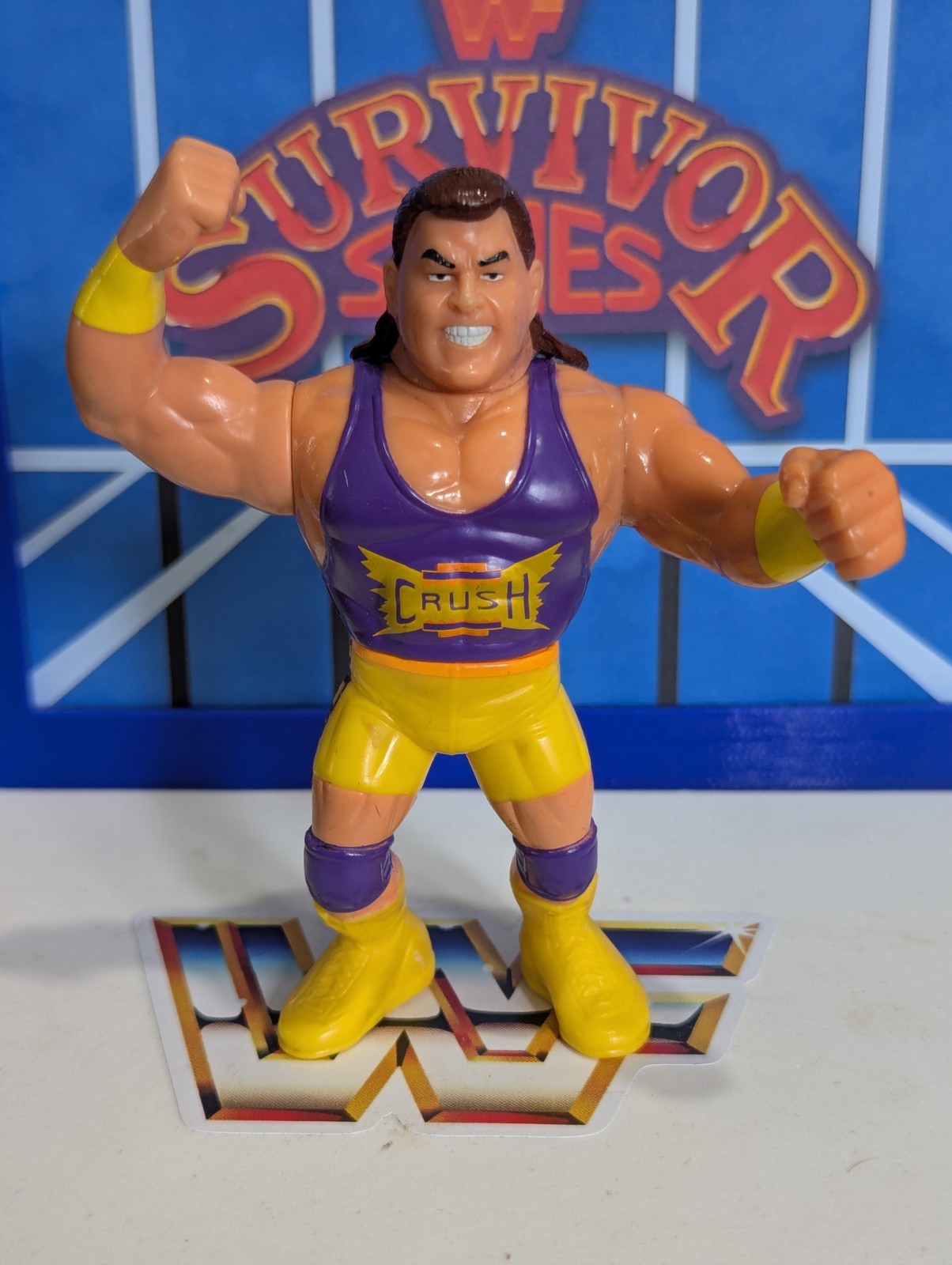 WWF Hasbro Crush - WWE Mattel LJN Vintage Titan Sports Action Figure ** READ**