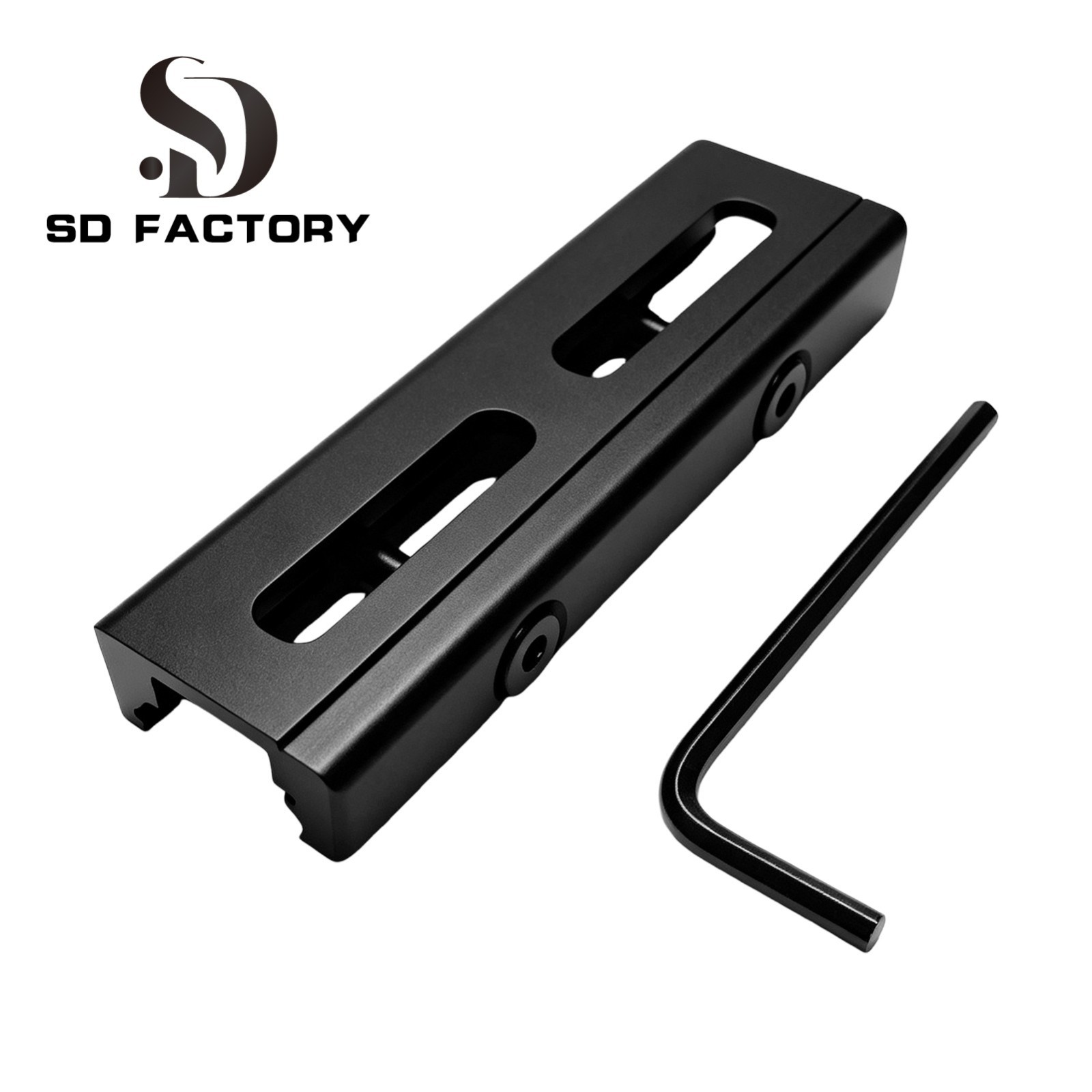 Picatinny to M-LOK Adapter Rail 2-FULL-SLOT CP Sight Scope Convert Mount