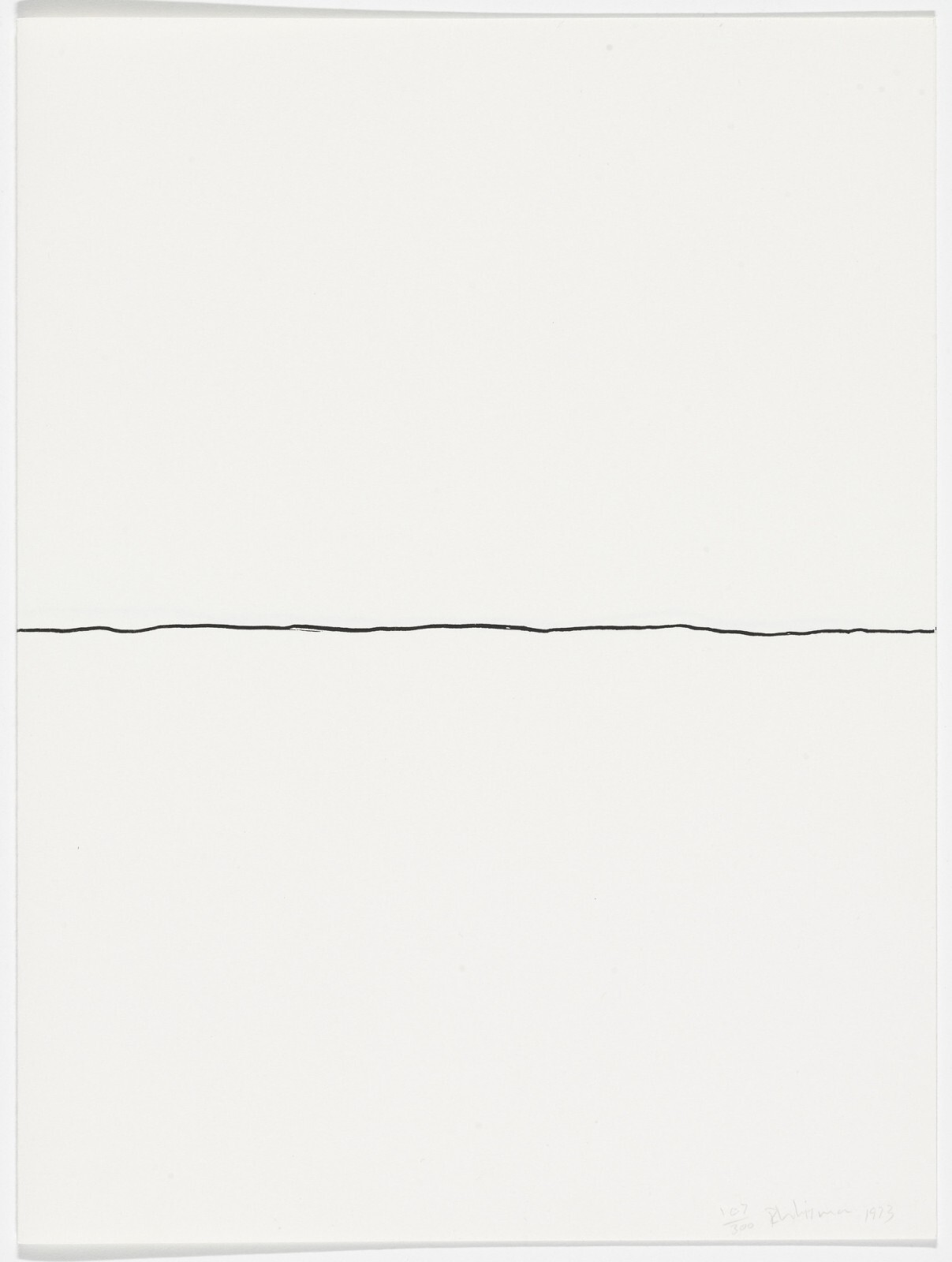 Robert Whitman 1973 Signed Numbered Dated LTD ED Screenprint Unframed
