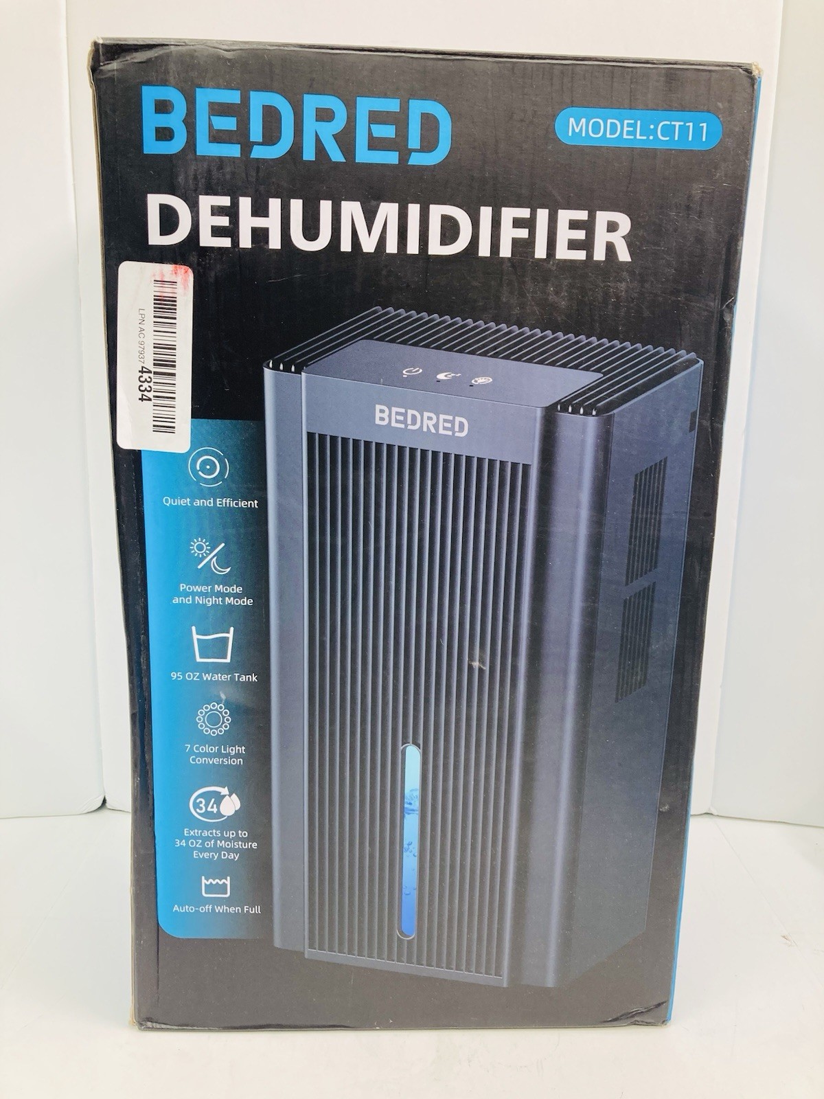 Bedred Dehumidifier Model : CT 11 