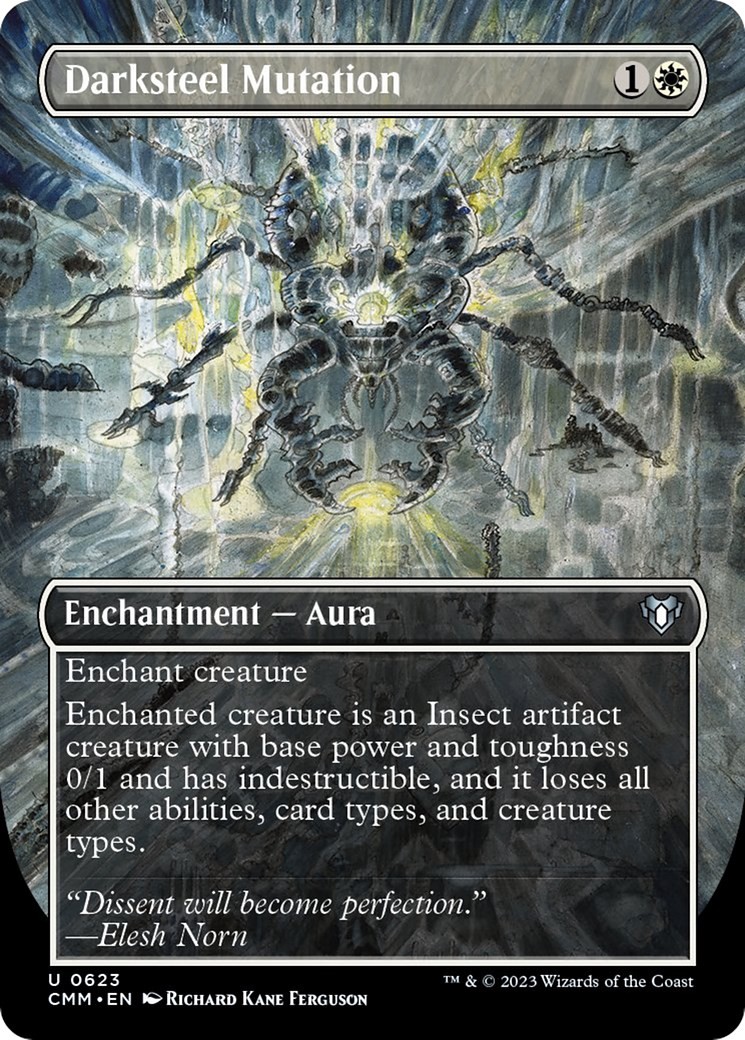 Magic: Darksteel Mutation (Borderless) 623 Foil CMM NM
