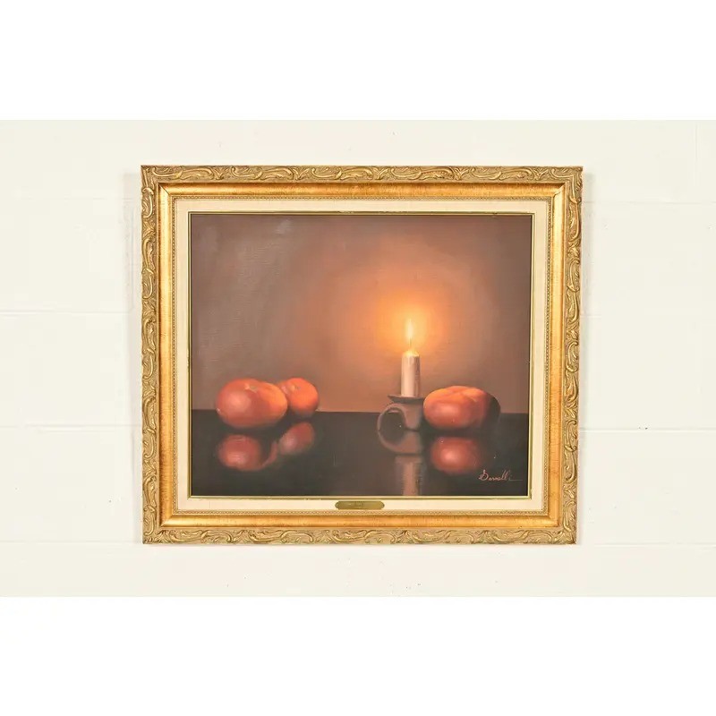 Original Artist Signed Garnelli Painting \