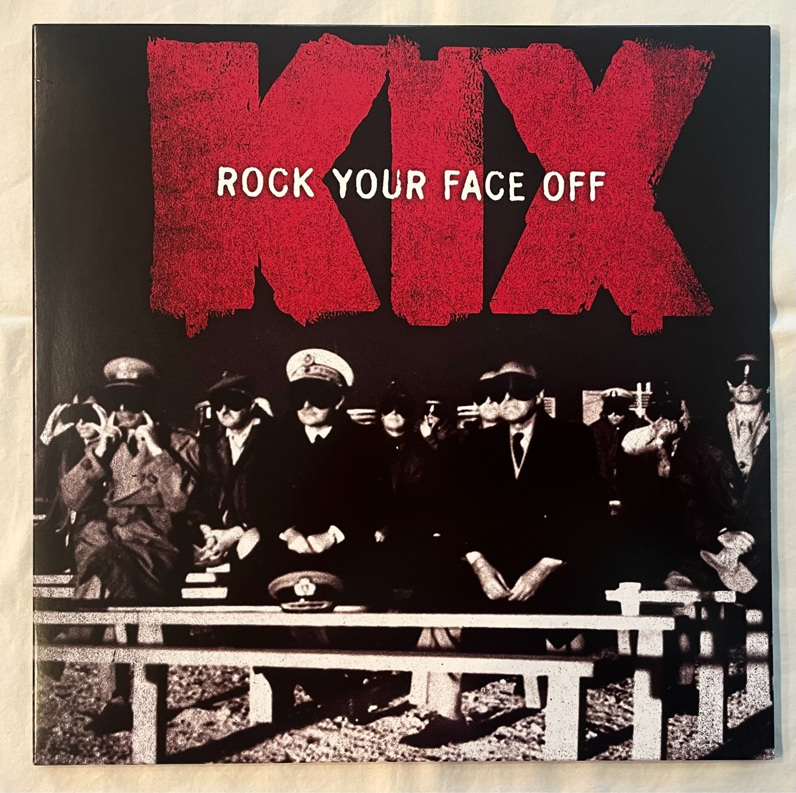 Kix - Rock Your Face Off (Limited Edition RED VINYL) NEW - Number 122 of 500
