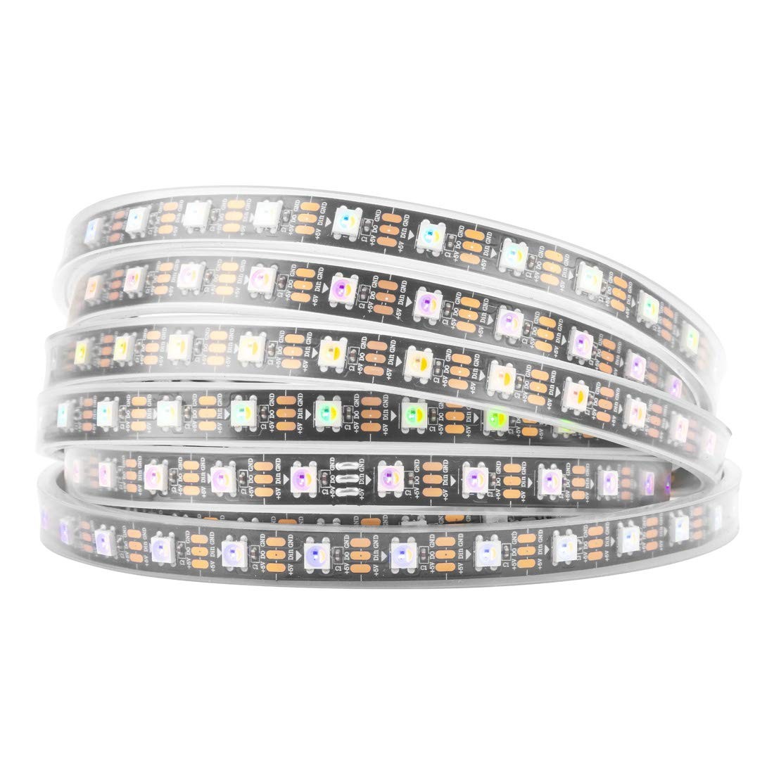 BTF-LIGHTING SK6812 RGB+Natural White LED Strip 16.4FT 300LED DC5V IP67 BTF-LIGHTING SK6812 RGB+Natural White LED Strip 16.4FT 300LED DC5V IP67