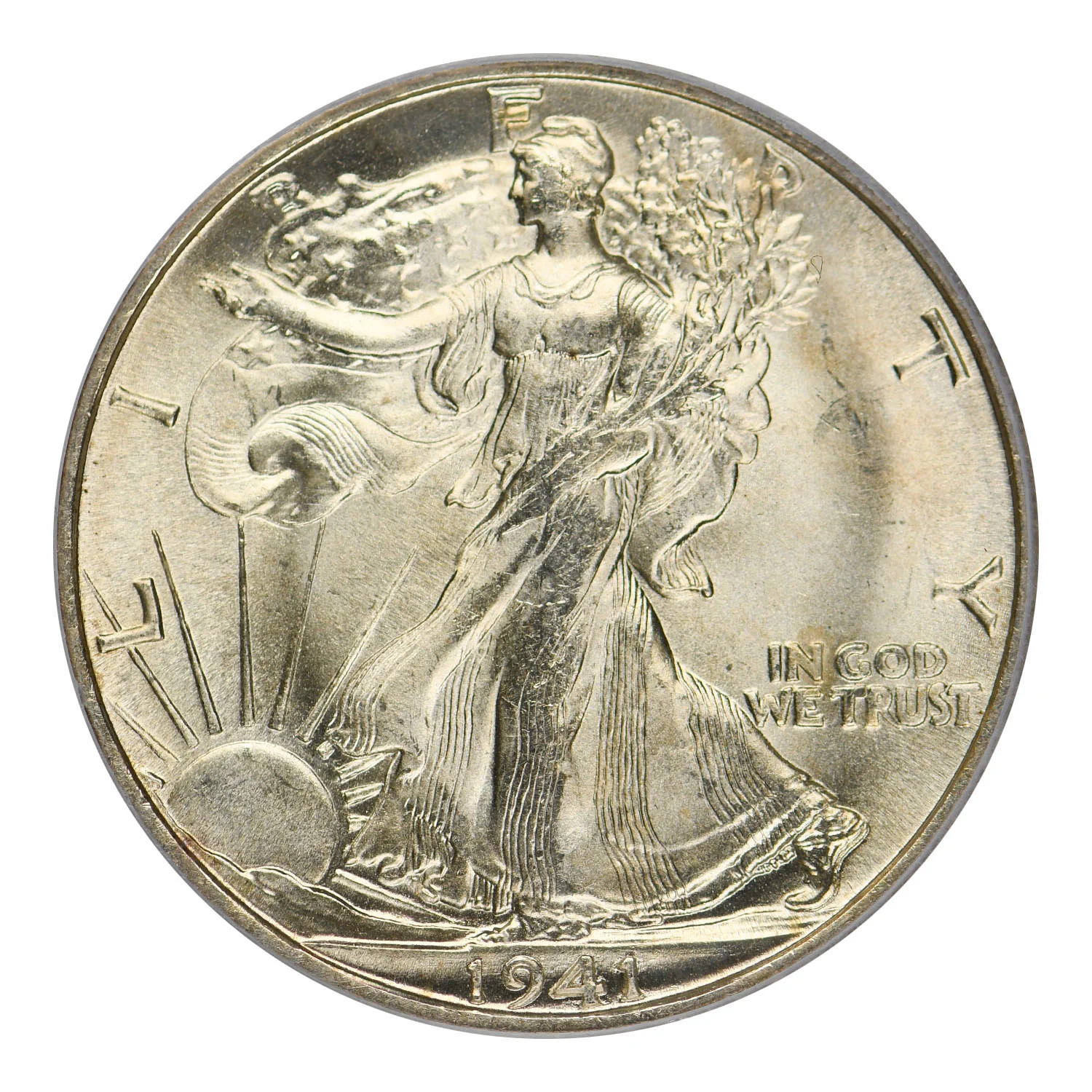 1941-S Walking Liberty Half Dollar PCGS MS-65 1941-S Walking Liberty Half Dollar PCGS MS-65