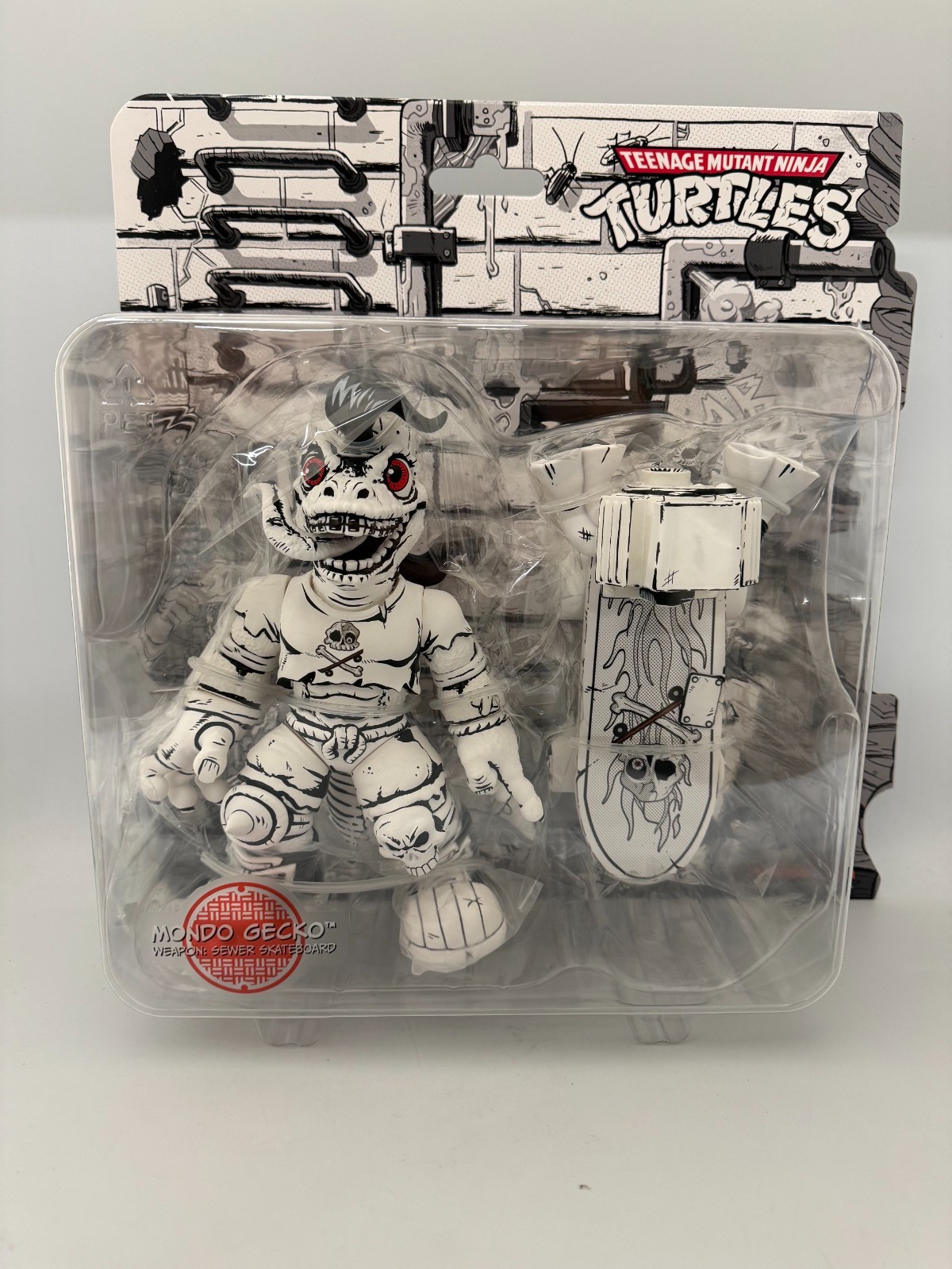 MONDO Gecko Mirage Variant Wondercon Exclusive LE 500pcs TMNT Ninja Turtles MONDO Gecko Mirage Variant Wondercon Exclusive LE 500pcs TMNT Ninja Turtles