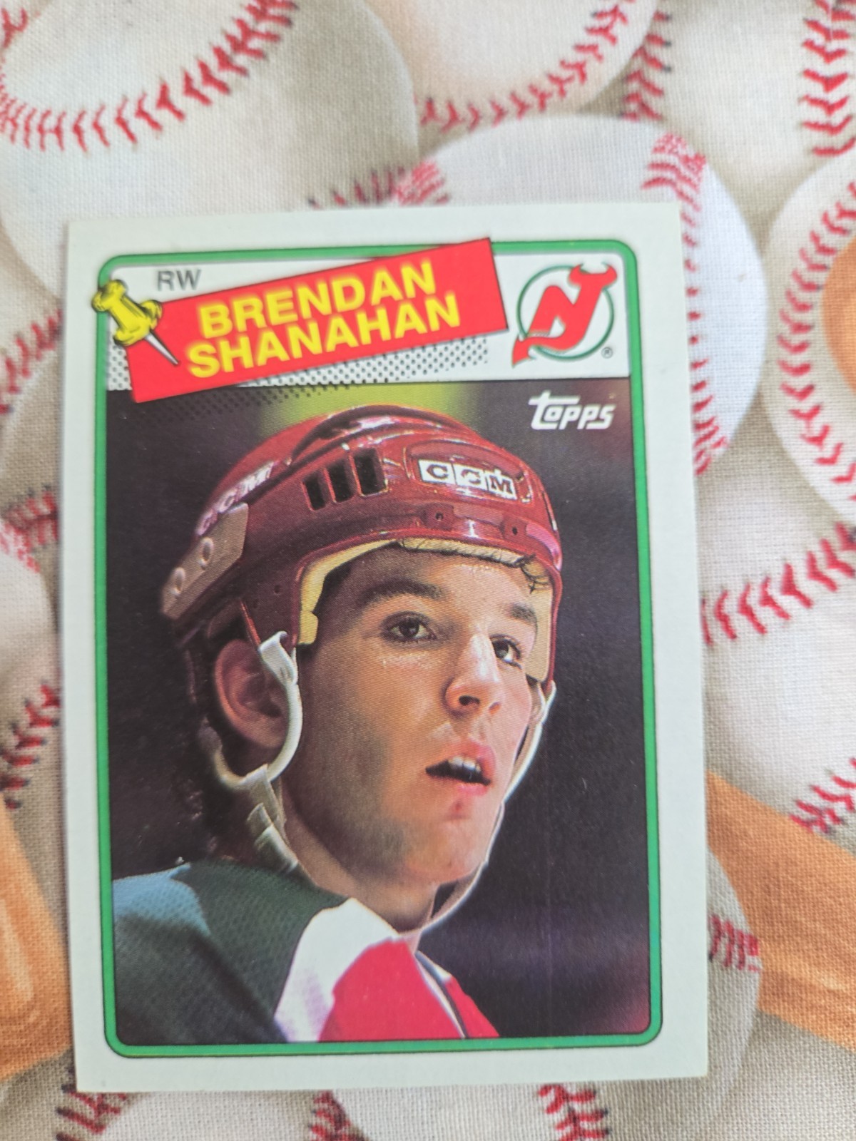 1988-89 Topps - Brendan Shanahan #122 (RC) 1988-89 Topps - Brendan Shanahan #122 (RC)